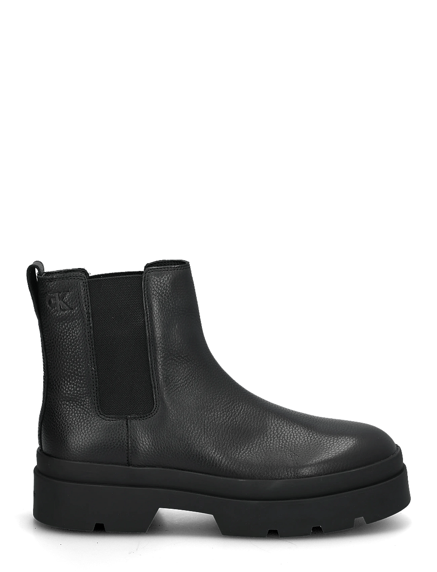 Calvin Klein - LUGGED CHELSEA BOOT TU LTH - chelsea boots - triple black - 2