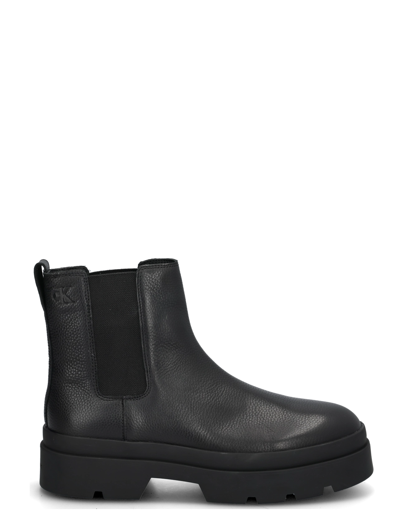 Calvin Klein - LUGGED CHELSEA BOOT TU LTH - chelsea boots - triple black - 2