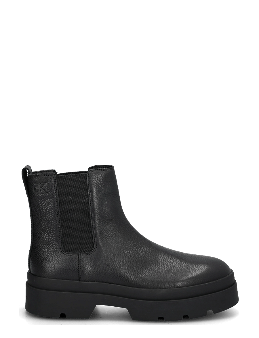 Calvin Klein - LUGGED CHELSEA BOOT TU LTH - chelsea boots - triple black - 2