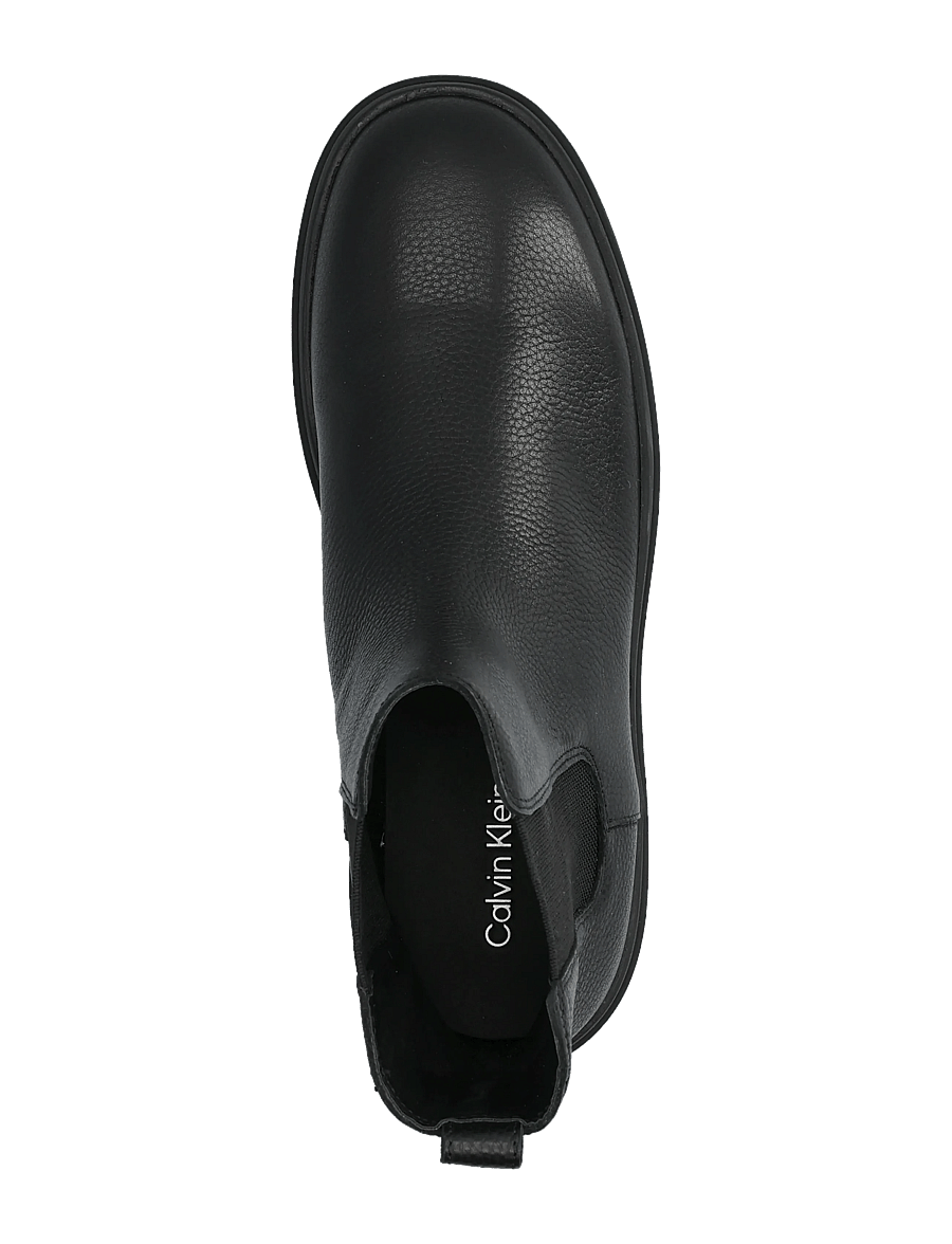 Calvin Klein - LUGGED CHELSEA BOOT TU LTH - chelsea boots - triple black - 3