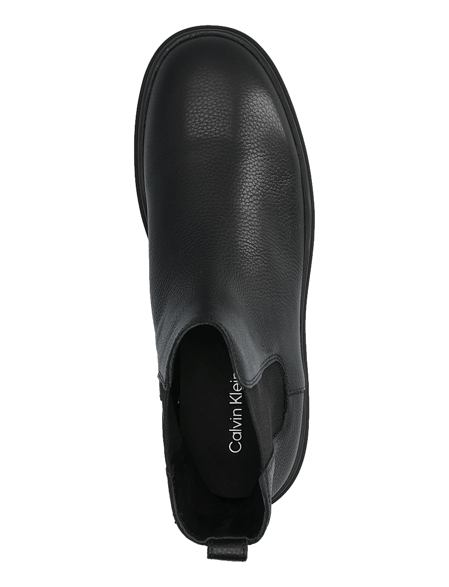 Calvin Klein - LUGGED CHELSEA BOOT TU LTH - chelsea boots - triple black - 3