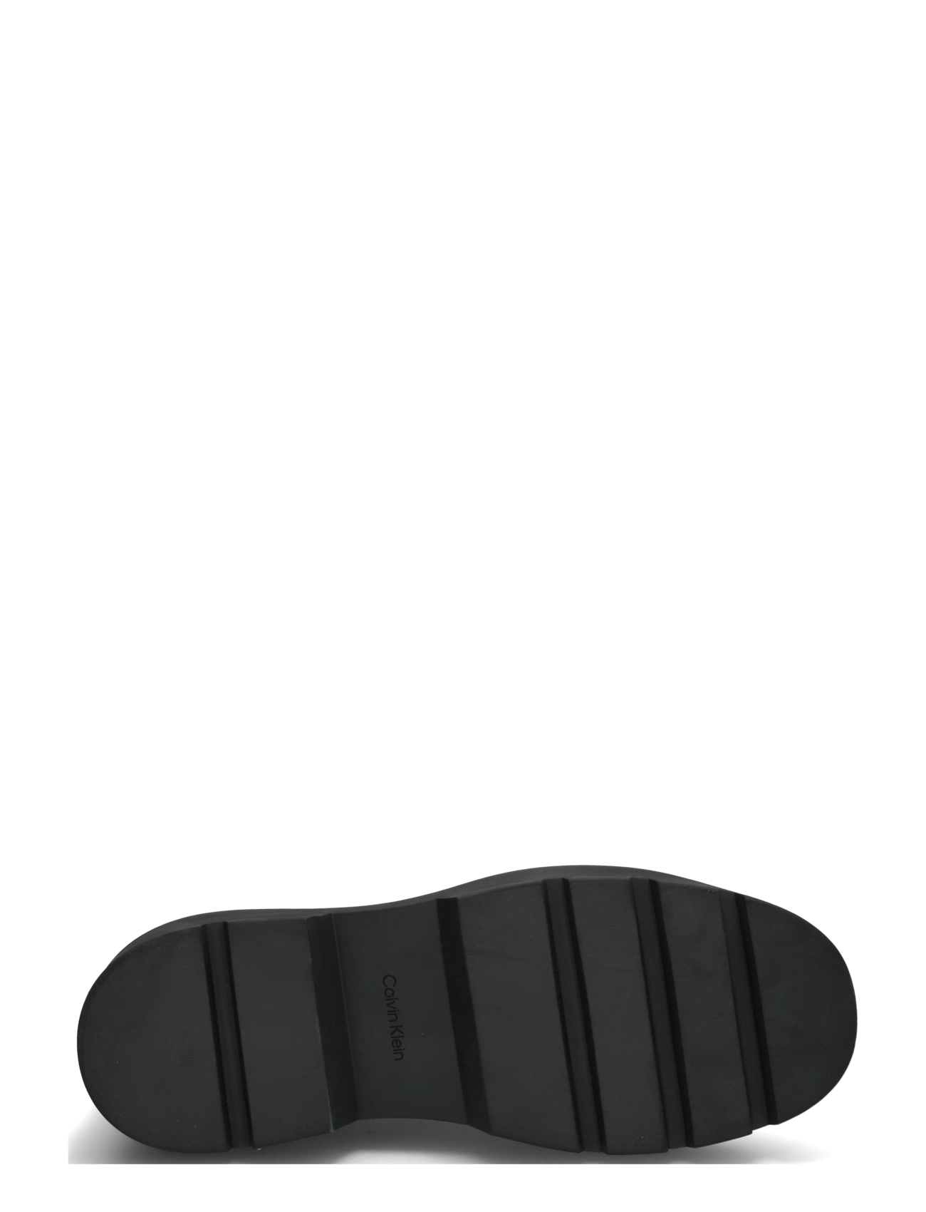 Calvin Klein - LUGGED MID LACE UP TC TU LTH - schnürstiefel - triple black - 4