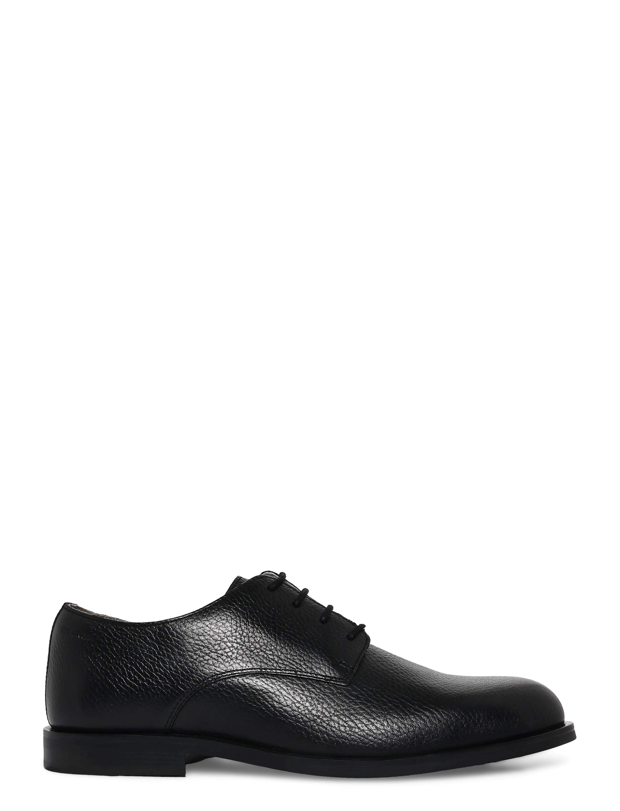 Calvin Klein - ESS RUBBER DERBY TU LTH - triple black - 2
