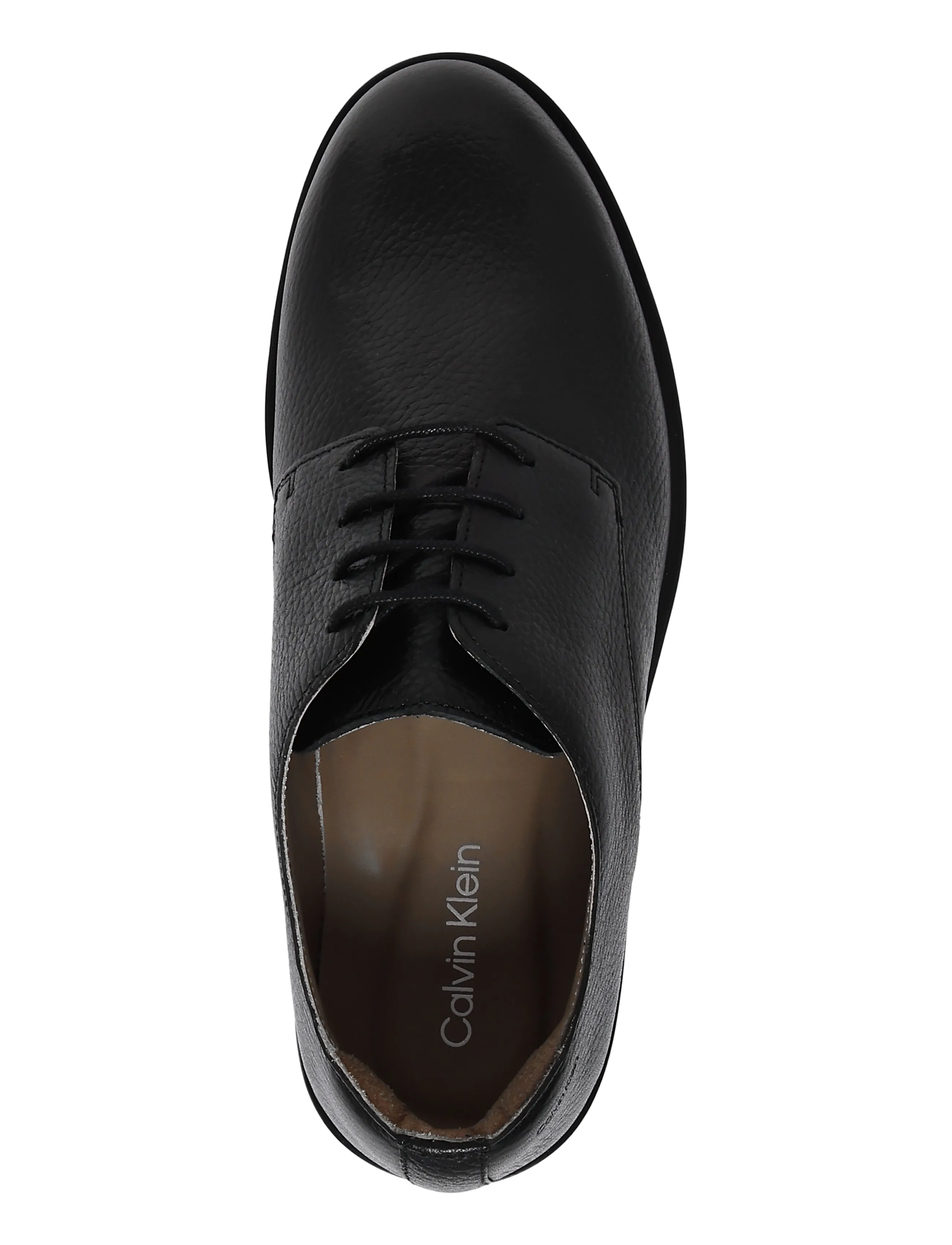 Calvin Klein - ESS RUBBER DERBY TU LTH - triple black - 3