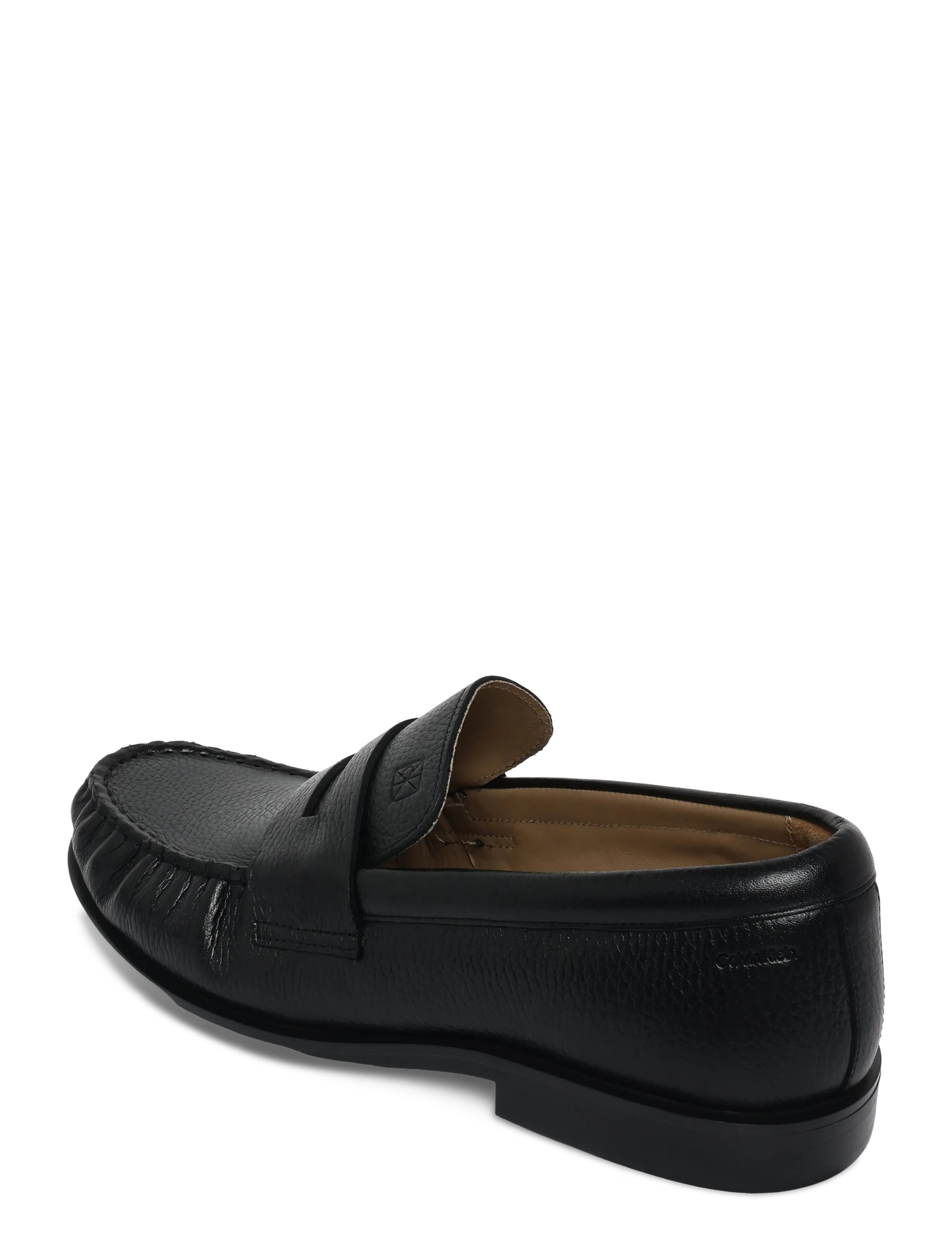 Calvin Klein - ESS RUBBER LOAFER WR TU LTH - loafer - triple black - 1