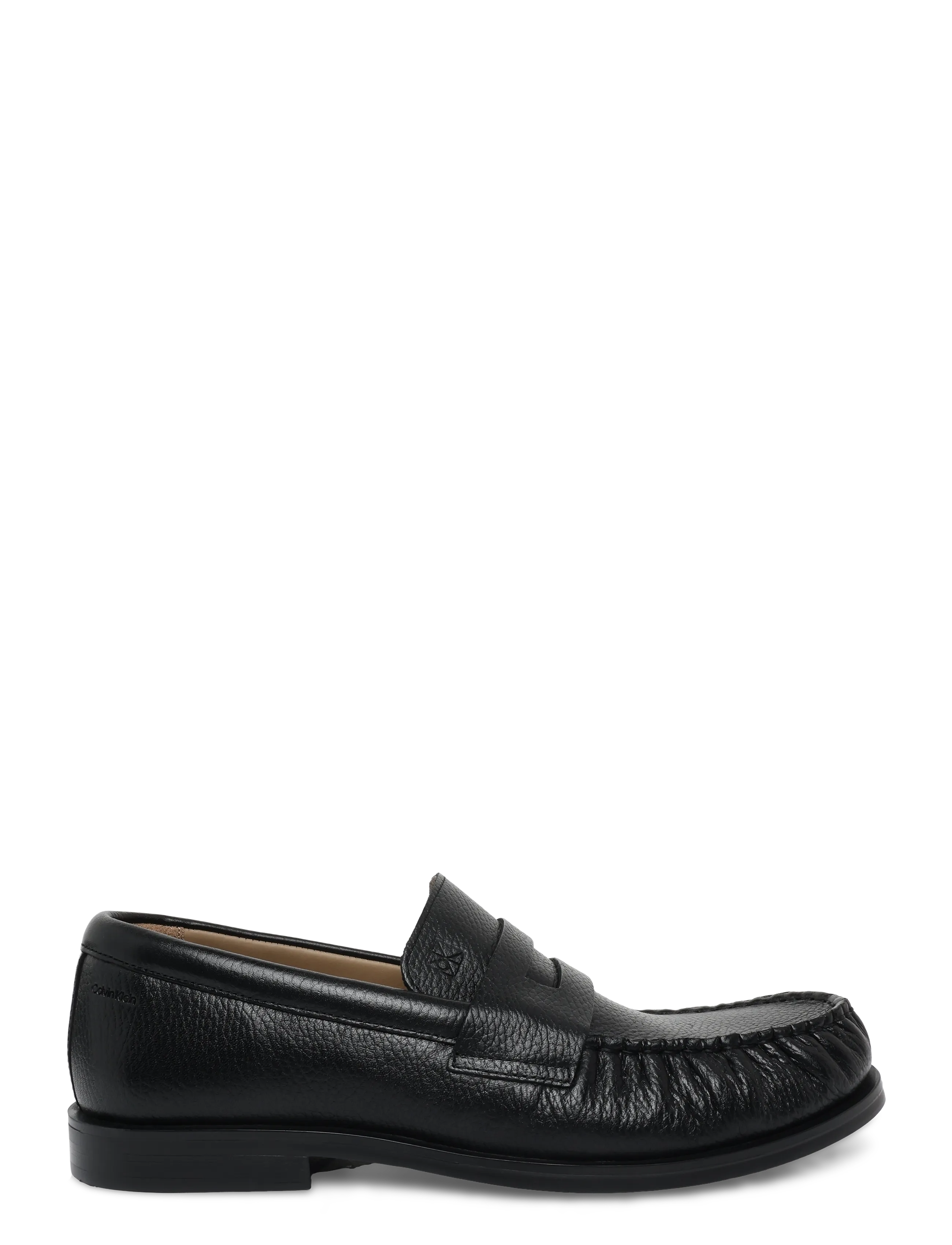 Calvin Klein - ESS RUBBER LOAFER WR TU LTH - loafer - triple black - 3
