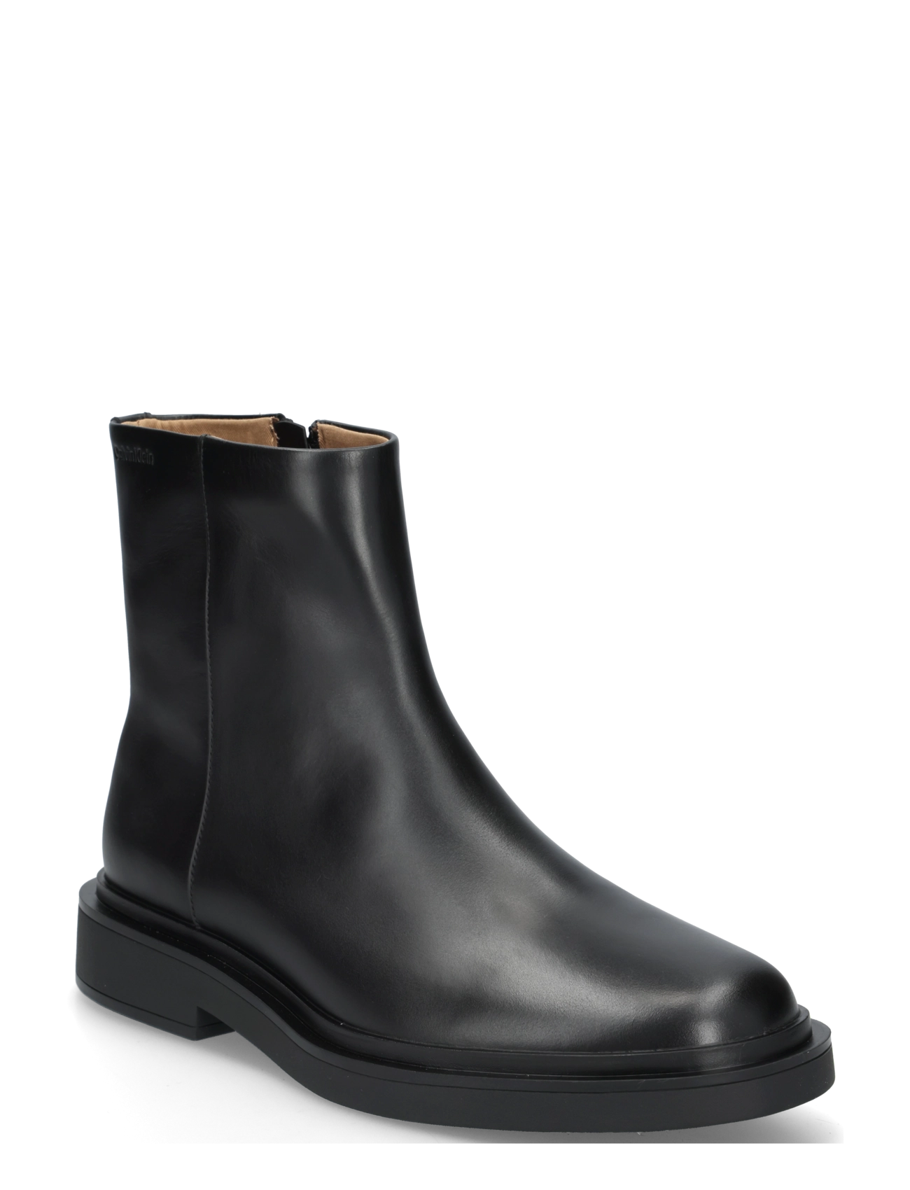 Calvin Klein SQ RUBBER ZIP BOOT LTH - New arrivals - TRIPLE BLACK / black