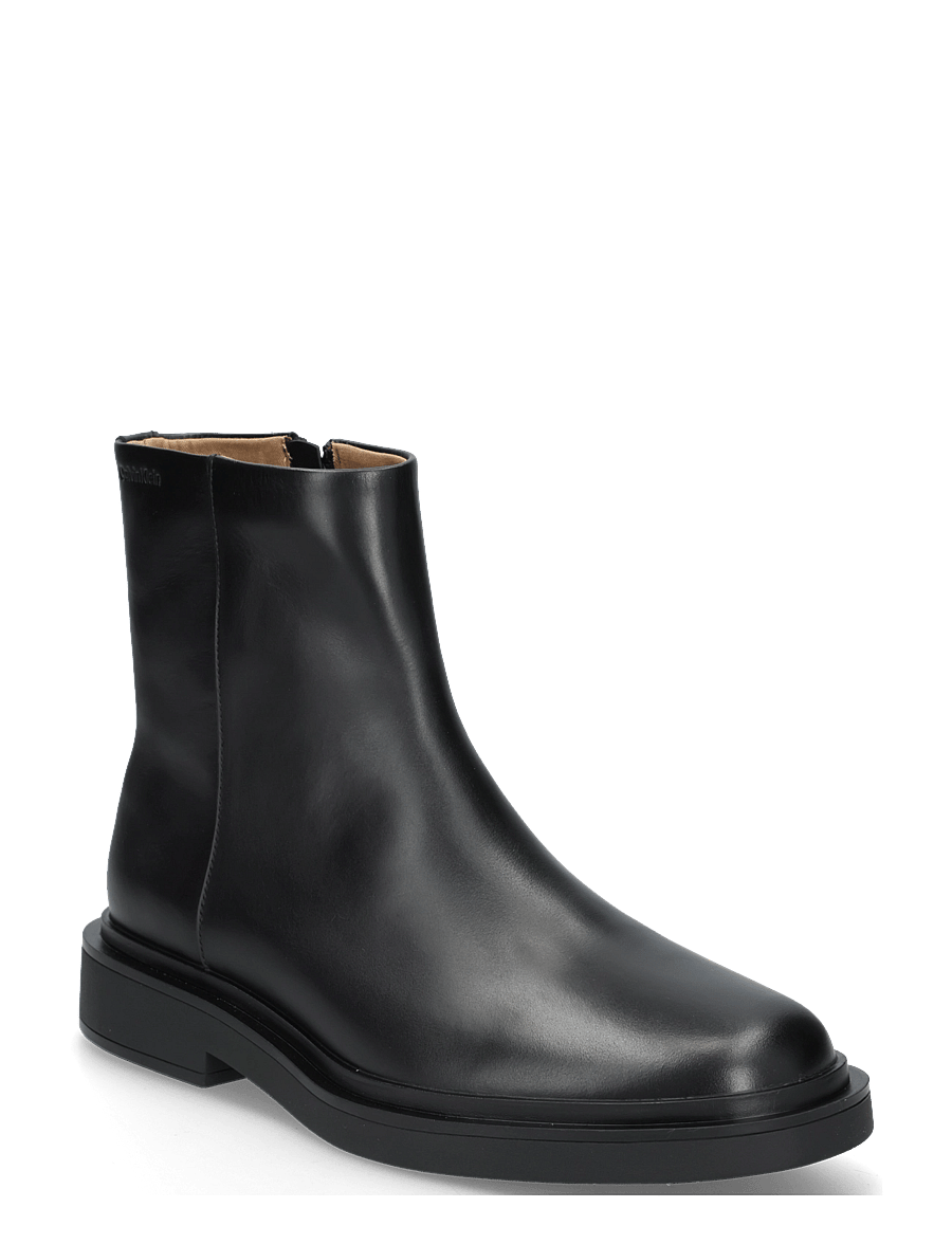 Calvin Klein - SQ RUBBER ZIP BOOT LTH - triple black - 0