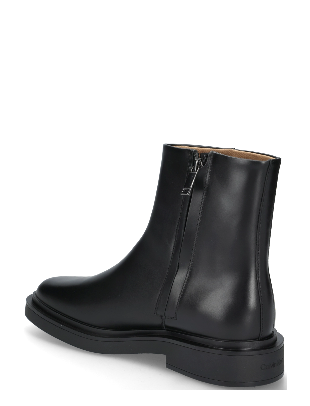 Calvin Klein - SQ RUBBER ZIP BOOT LTH - triple black - 1
