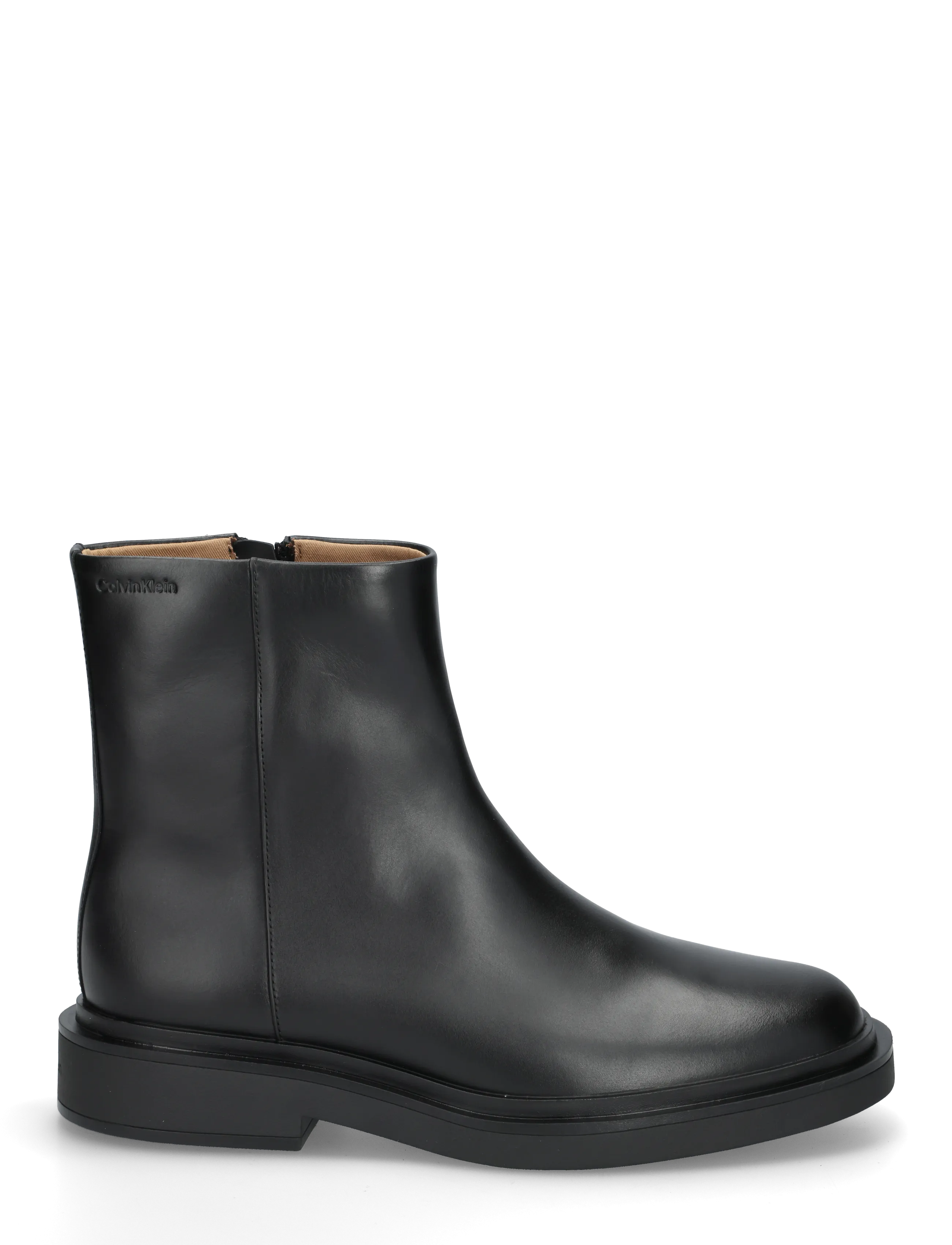 Calvin Klein - SQ RUBBER ZIP BOOT LTH - chelsea boots - triple black - 2