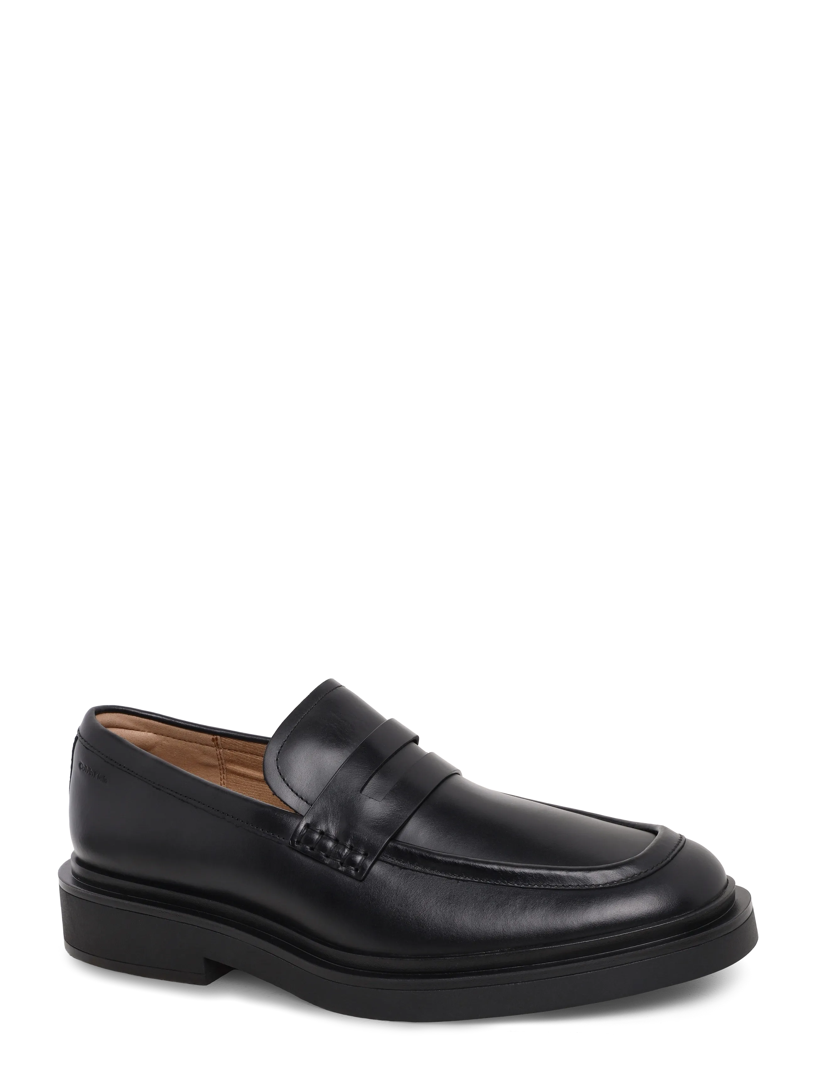 Calvin Klein SQ RUBBER BAND LOAFER WAX LTH - Uus - TRIPLE BLACK / black