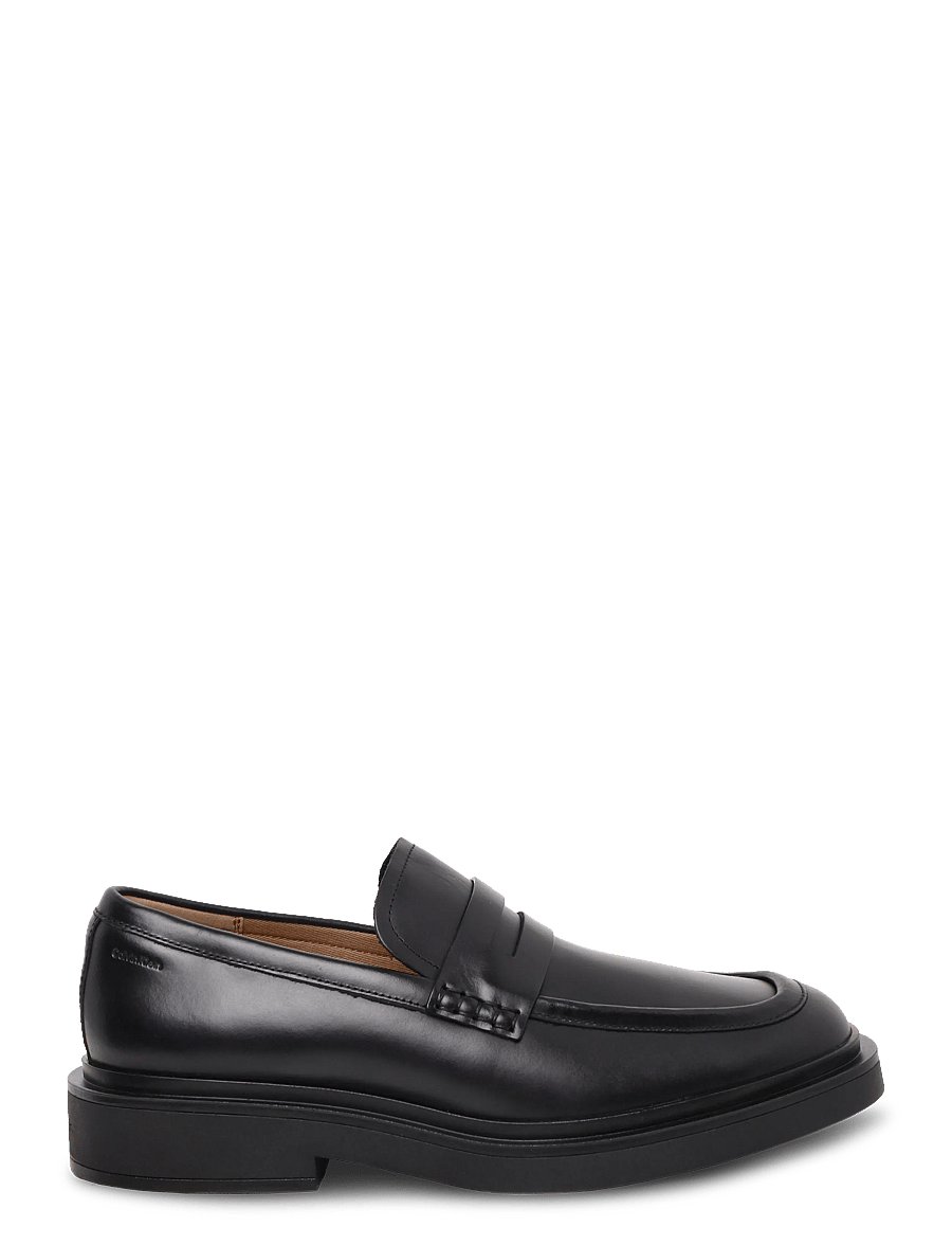 Calvin Klein - SQ RUBBER BAND LOAFER WAX LTH - loafer-jalanõud - triple black - 3