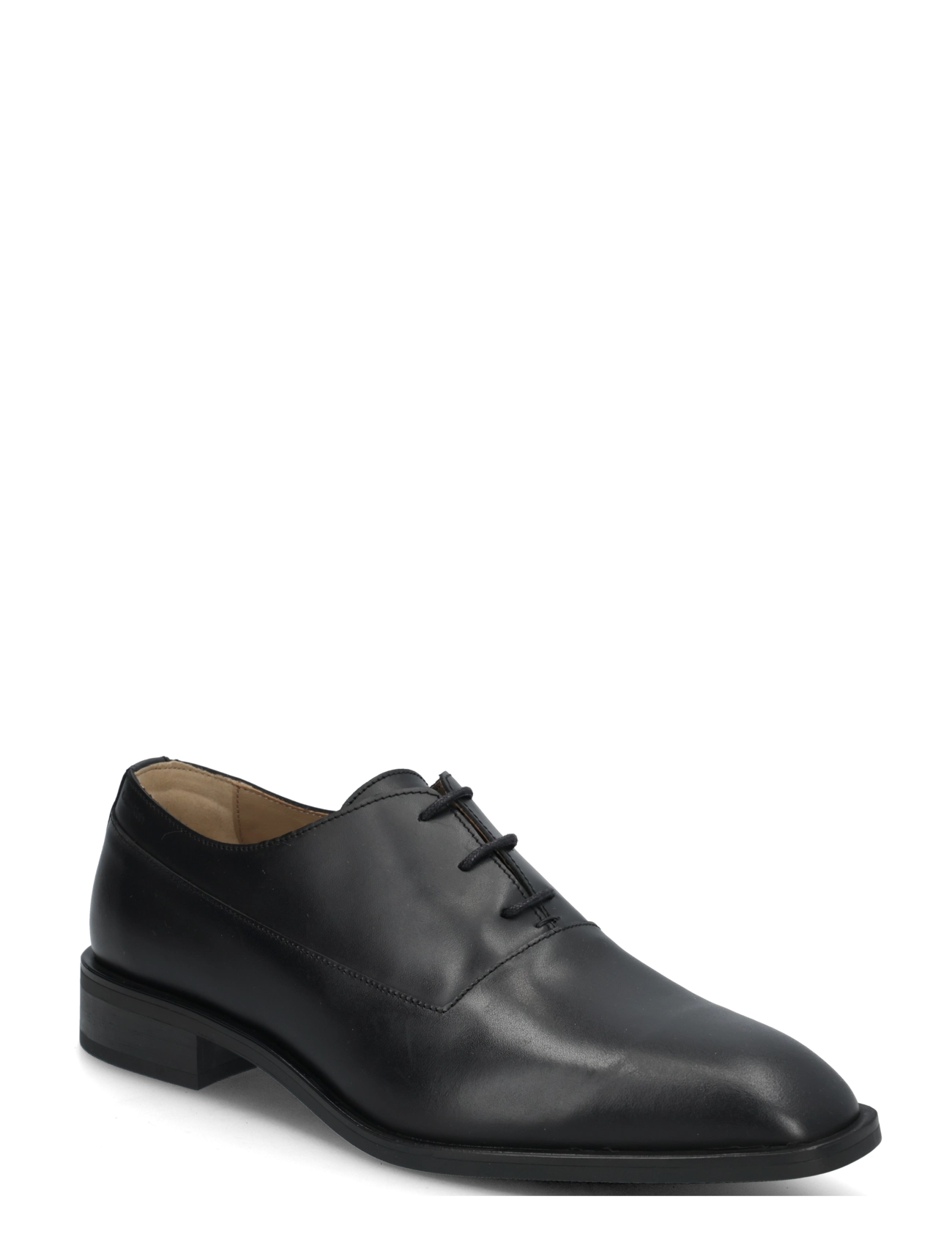 Calvin Klein SLIM ESS OXFORD LTH - Skor - TRIPLE BLACK / black
