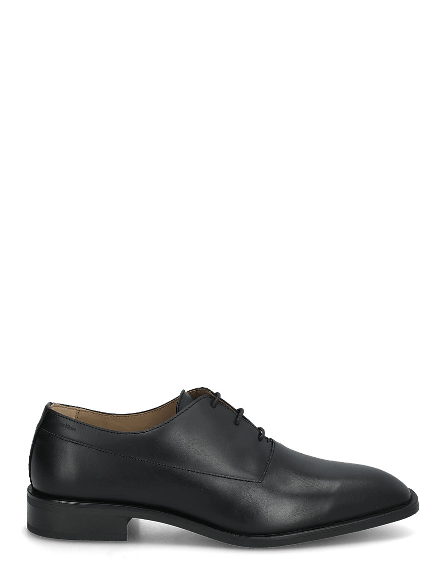 Calvin Klein - SLIM ESS OXFORD LTH - finskor - triple black - 2