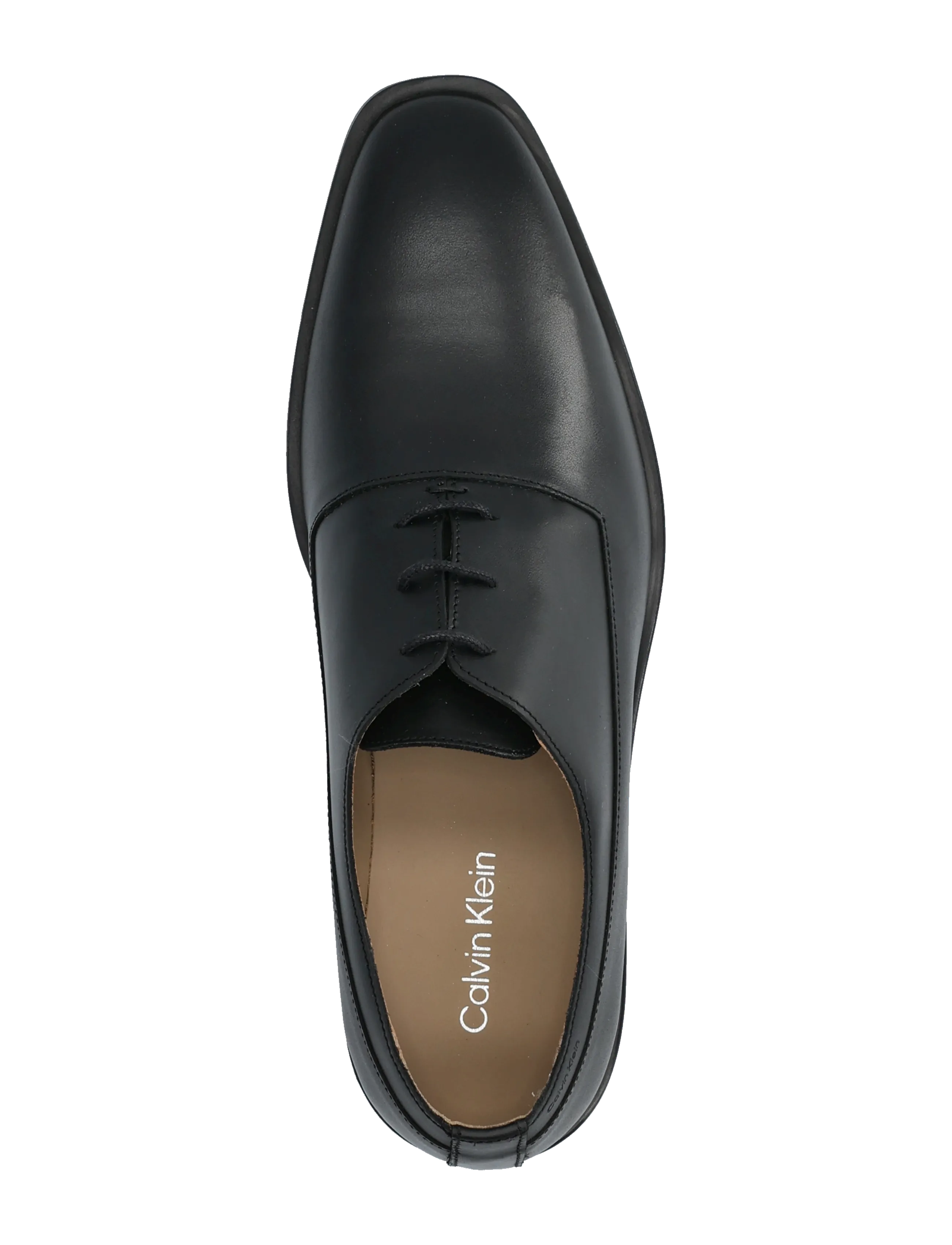 Calvin Klein - SLIM ESS OXFORD LTH - finskor - triple black - 3