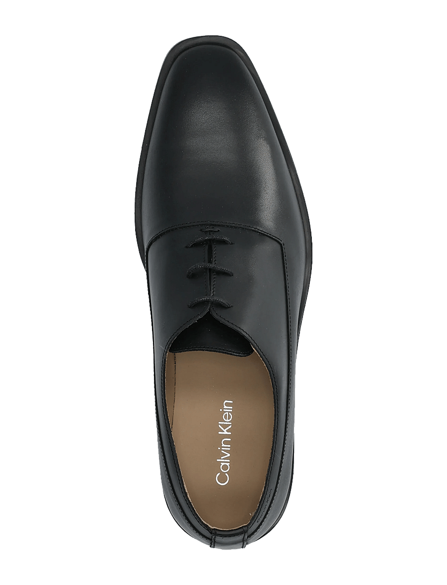 Calvin Klein - SLIM ESS OXFORD LTH - finskor - triple black - 3