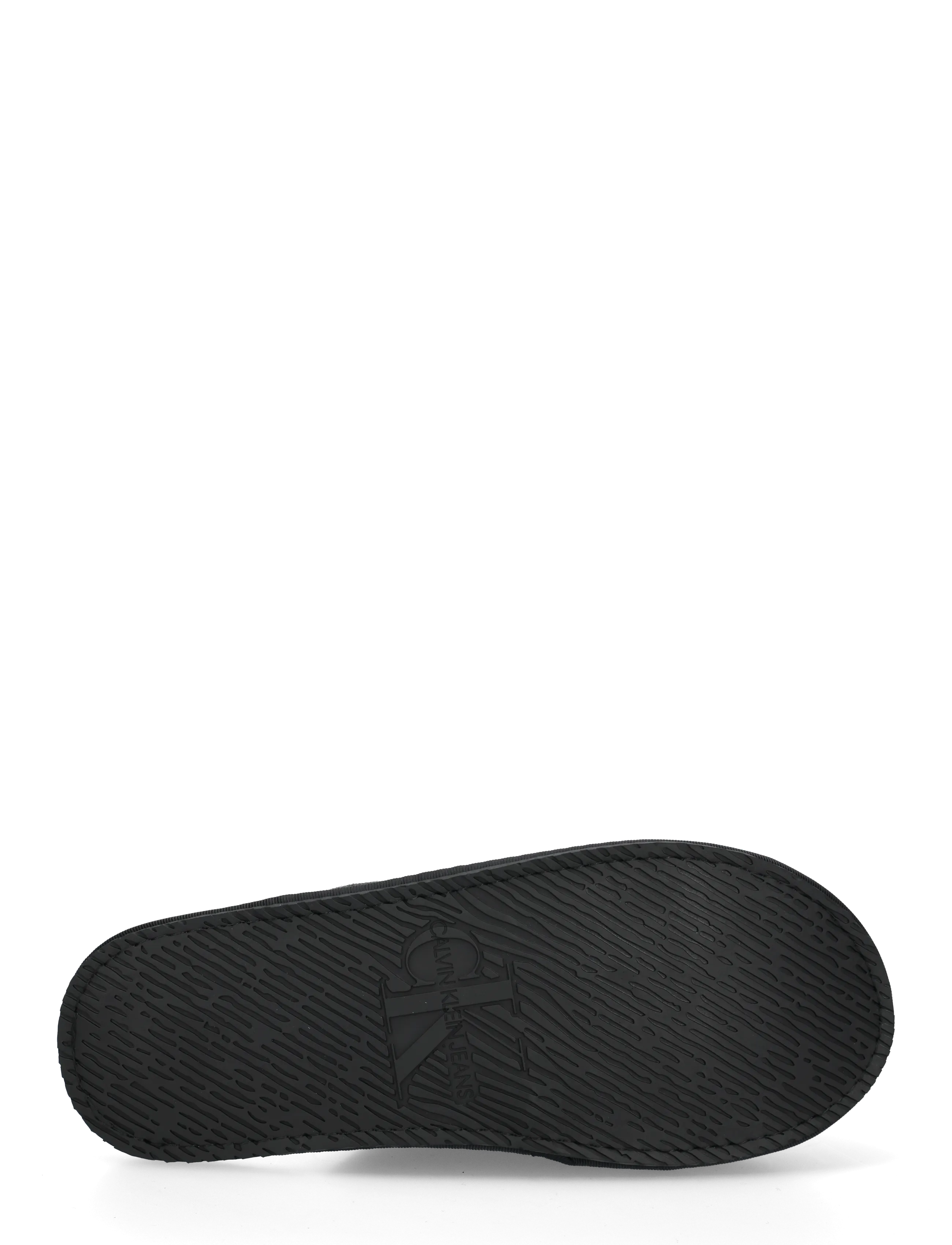Calvin Klein - HOTEL SLIPPER MONOLOGO FELT - inneskor - triple black - 4