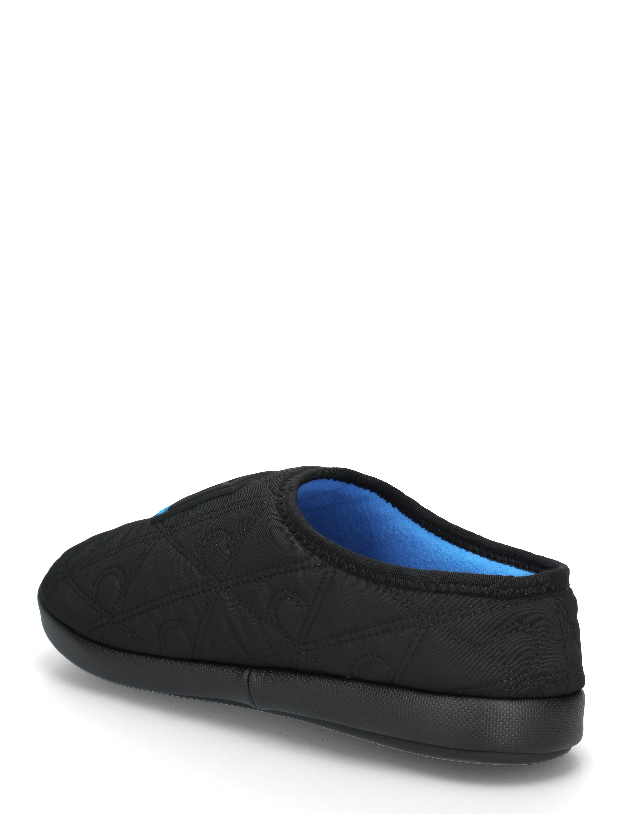 Calvin Klein - HOME SLIPPER QUILTED RIP EMBLEM - inneskor - black diveblue - 1