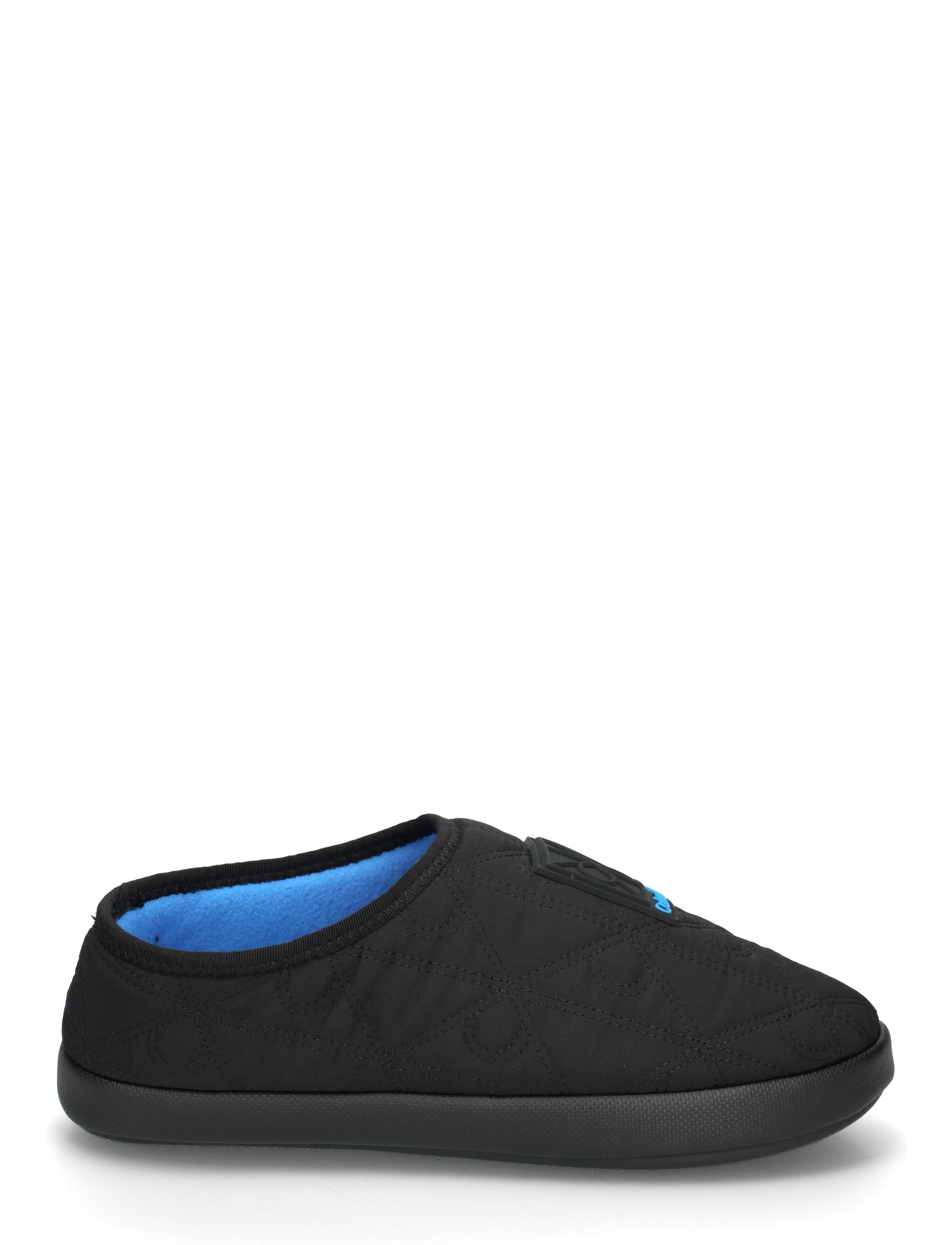 Calvin Klein - HOME SLIPPER QUILTED RIP EMBLEM - inneskor - black diveblue - 2