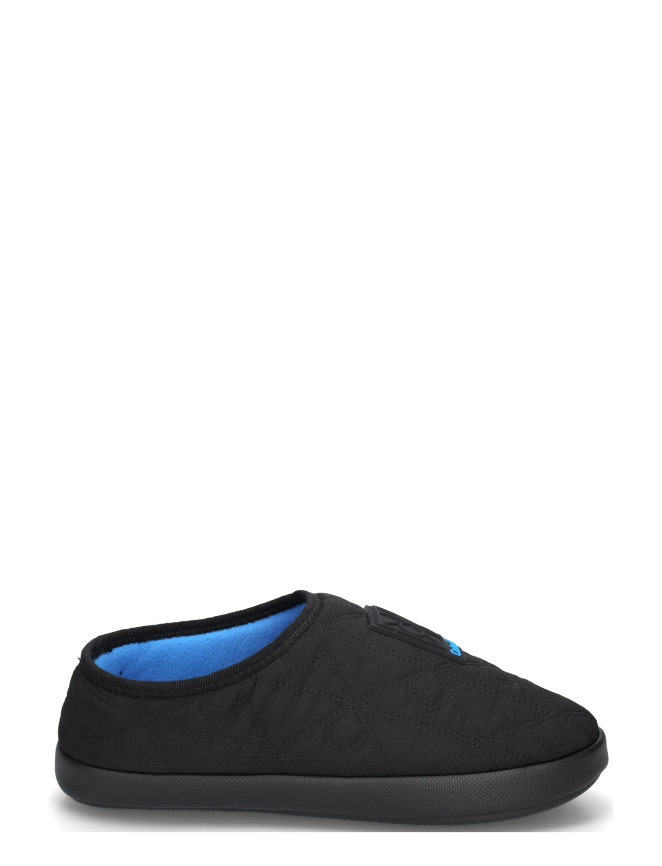 Calvin Klein - HOME SLIPPER QUILTED RIP EMBLEM - slippers - black diveblue - 2