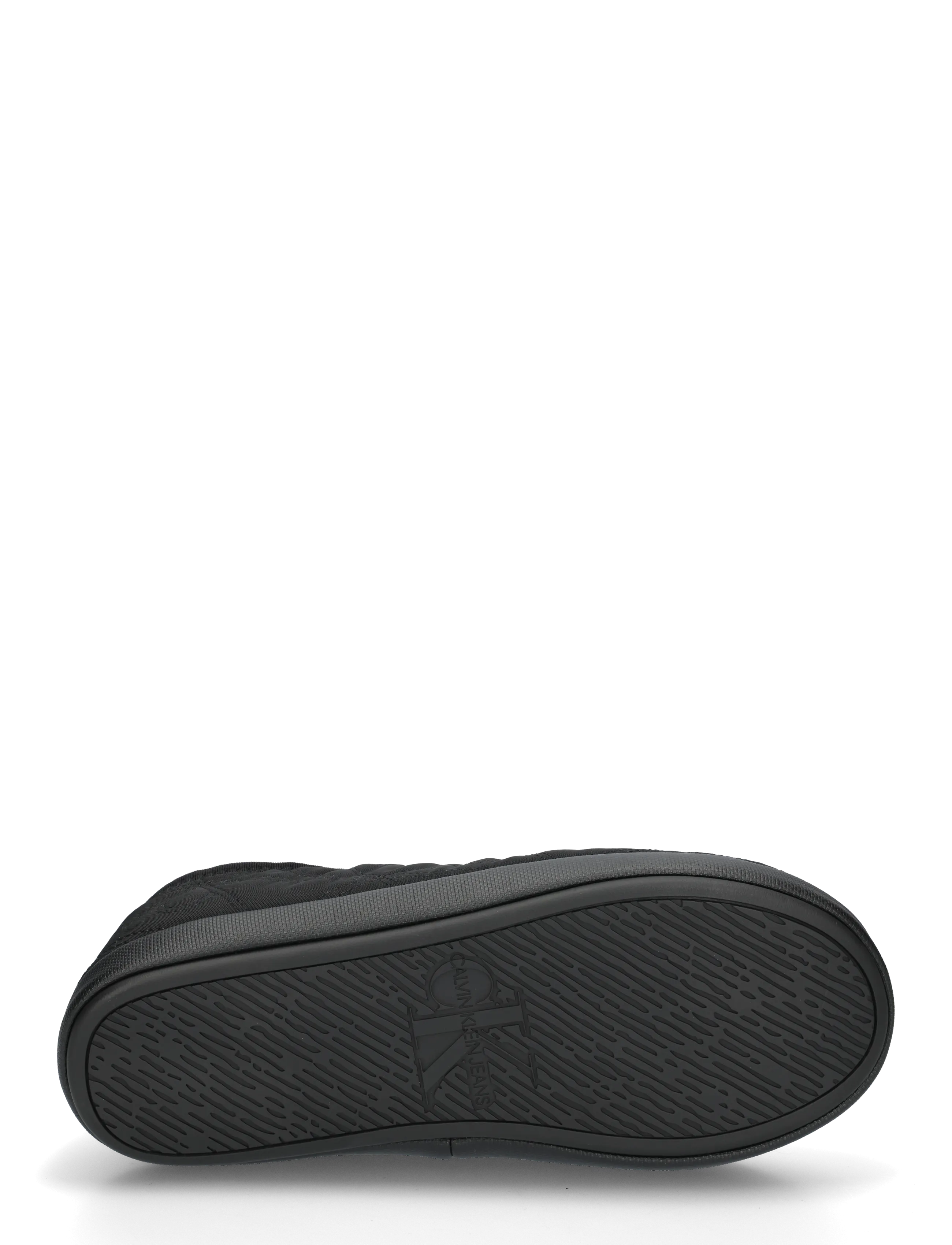 Calvin Klein - HOME SLIPPER QUILTED RIP EMBLEM - inneskor - black diveblue - 4
