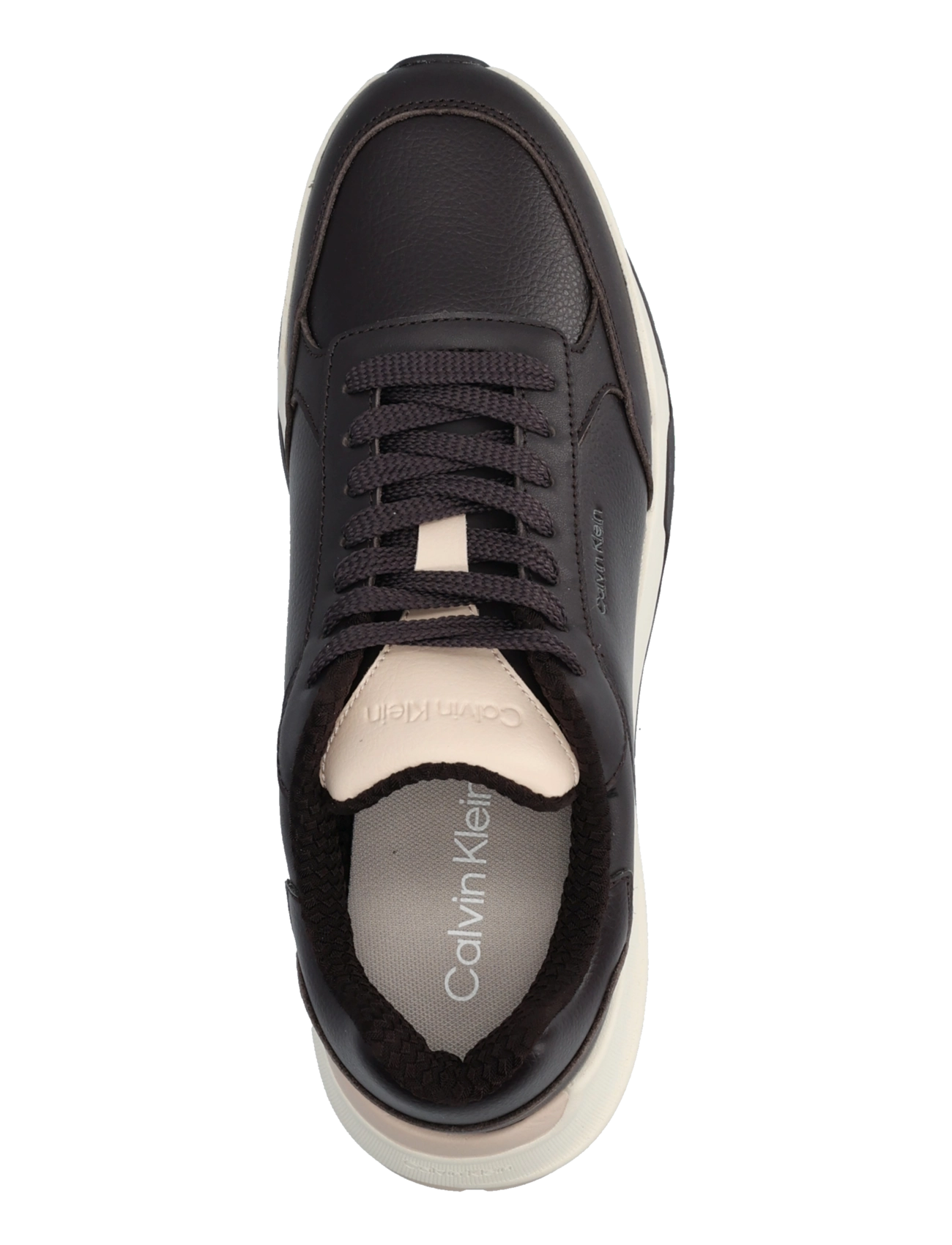 Calvin Klein - CITY RUNNER LACEUP LTH MIX - tossud - fudge marshmallow whisper pink - 3