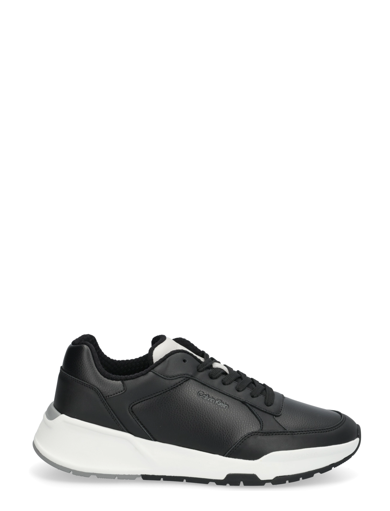 Calvin Klein - CITY RUNNER LACEUP LTH MIX - sneaker - black white light grey - 2