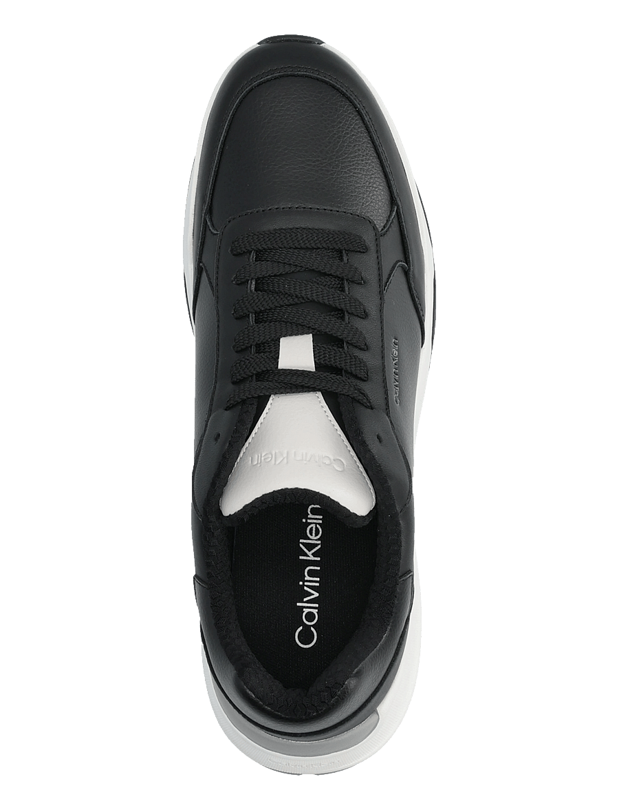 Calvin Klein - CITY RUNNER LACEUP LTH MIX - sneaker - black white light grey - 3