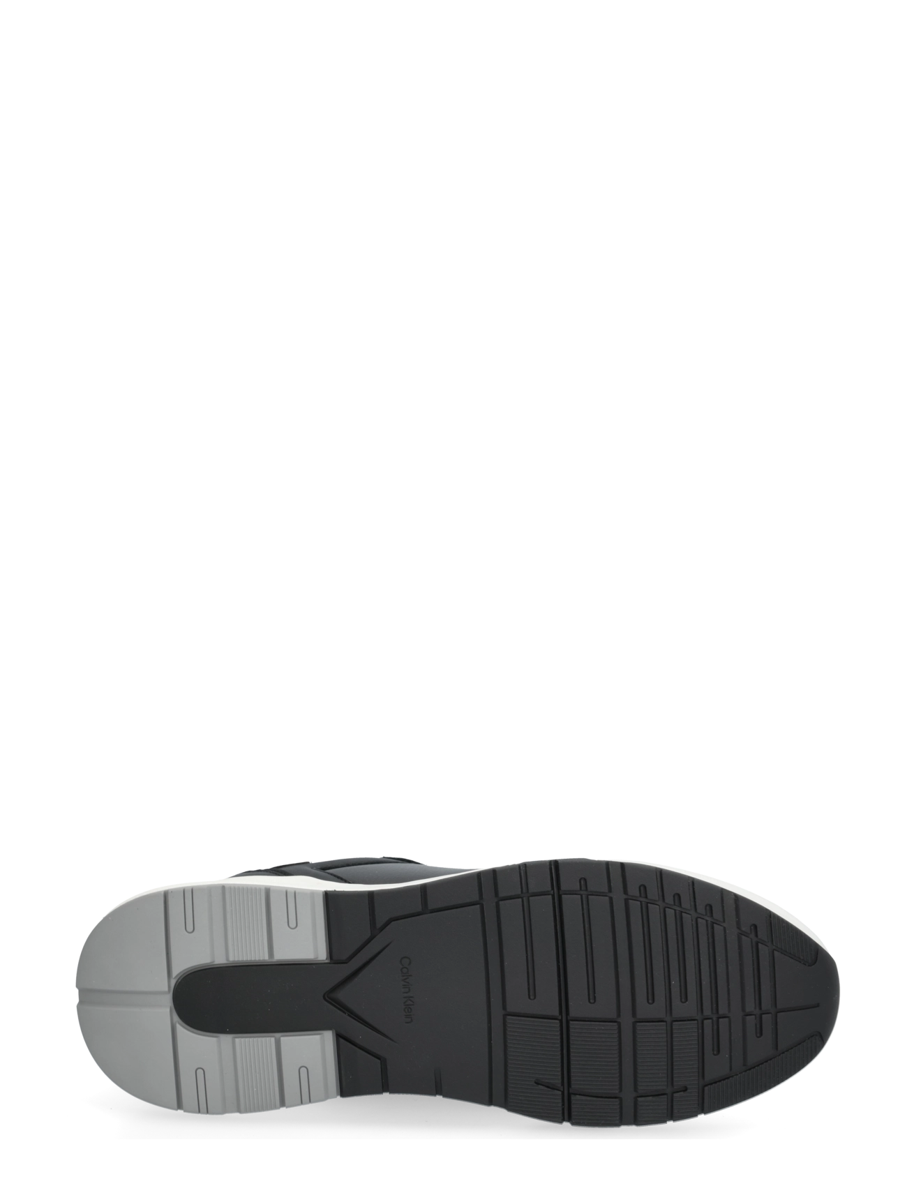 Calvin Klein - CITY RUNNER LACEUP LTH MIX - sneaker - black white light grey - 4