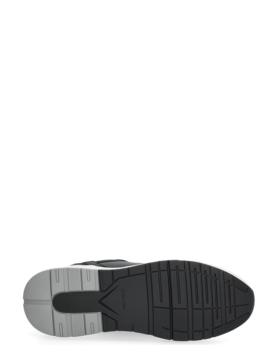 Calvin Klein - CITY RUNNER LACEUP LTH MIX - sneaker - black white light grey - 4