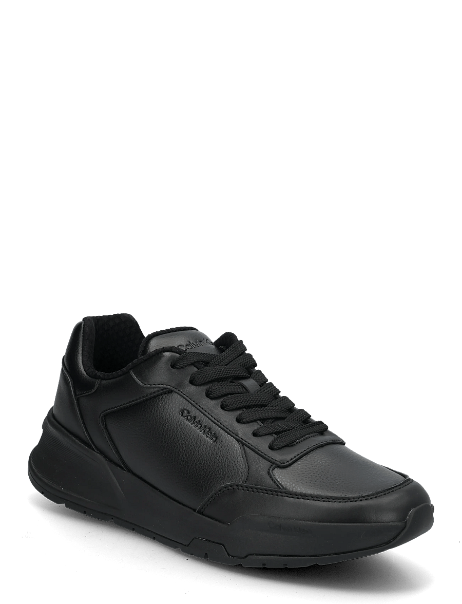 Calvin Klein - CITY RUNNER LACEUP LTH MIX - sneaker - triple black - 0