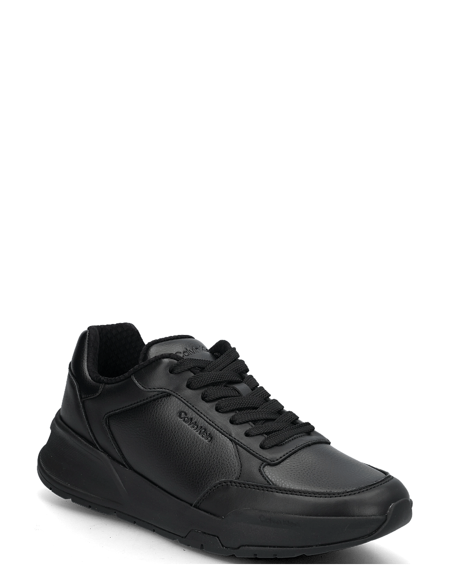 Calvin Klein - CITY RUNNER LACEUP LTH MIX - low-top sneaker - triple black - 0