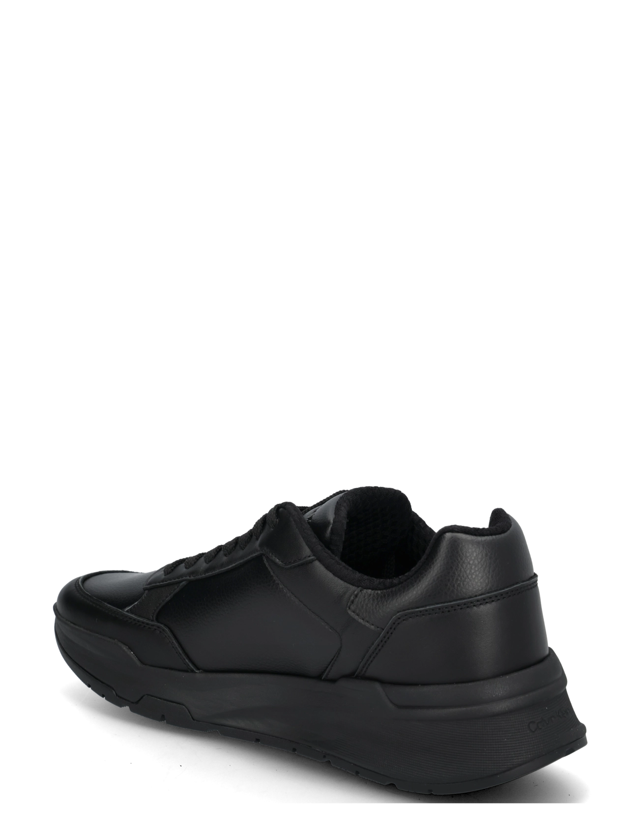 Calvin Klein - CITY RUNNER LACEUP LTH MIX - low-top sneaker - triple black - 1
