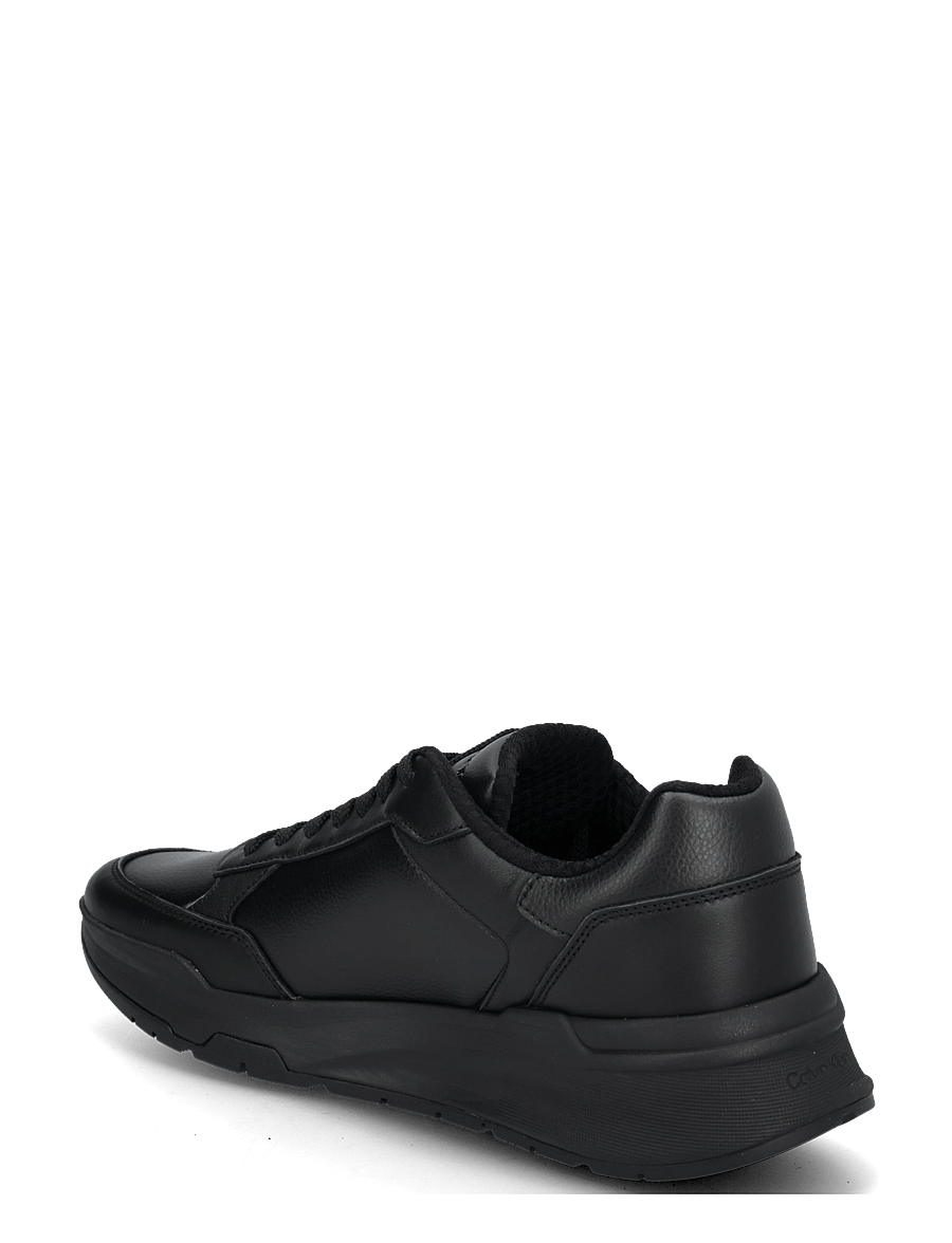 Calvin Klein - CITY RUNNER LACEUP LTH MIX - low-top sneaker - triple black - 1