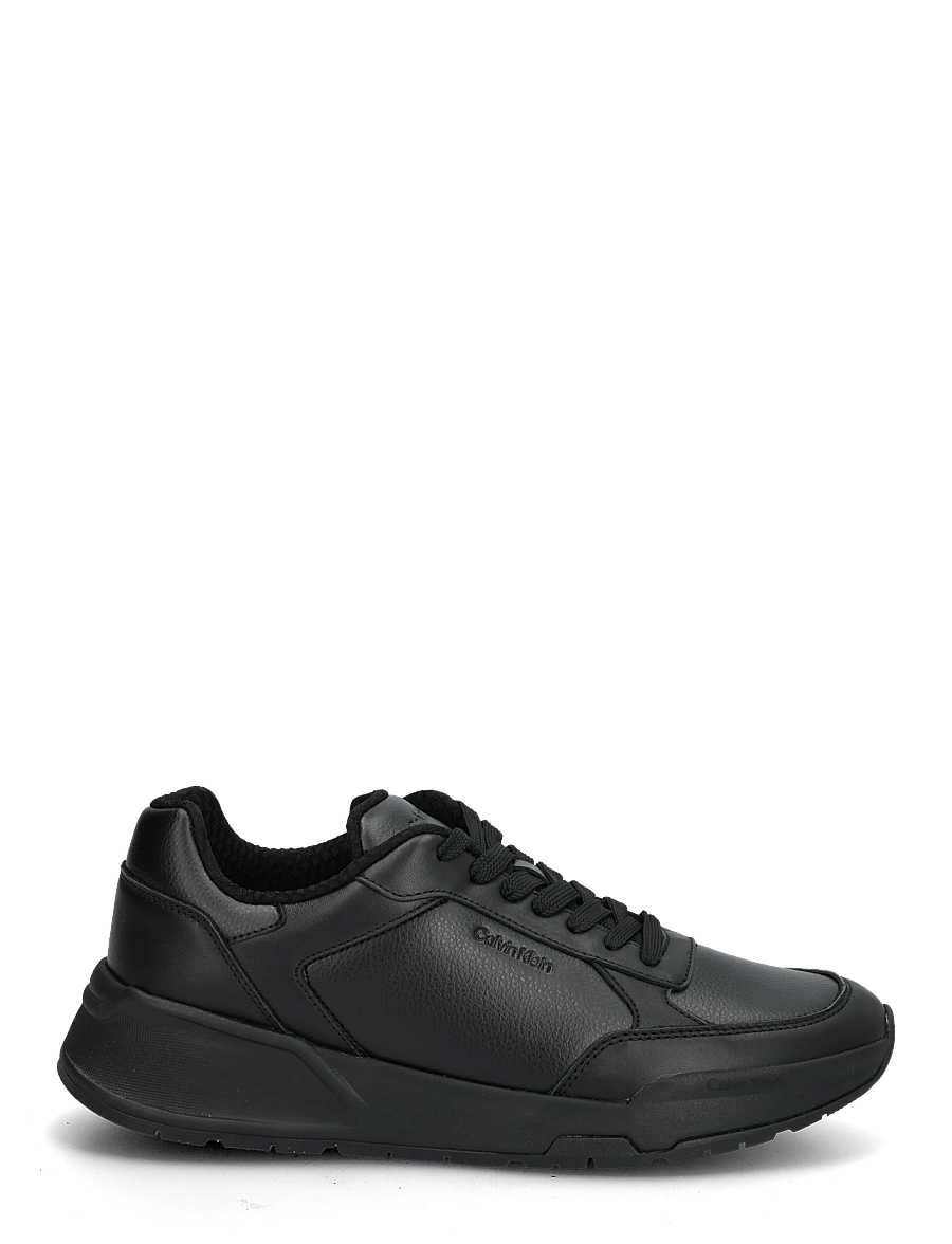 Calvin Klein - CITY RUNNER LACEUP LTH MIX - sneaker - triple black - 2