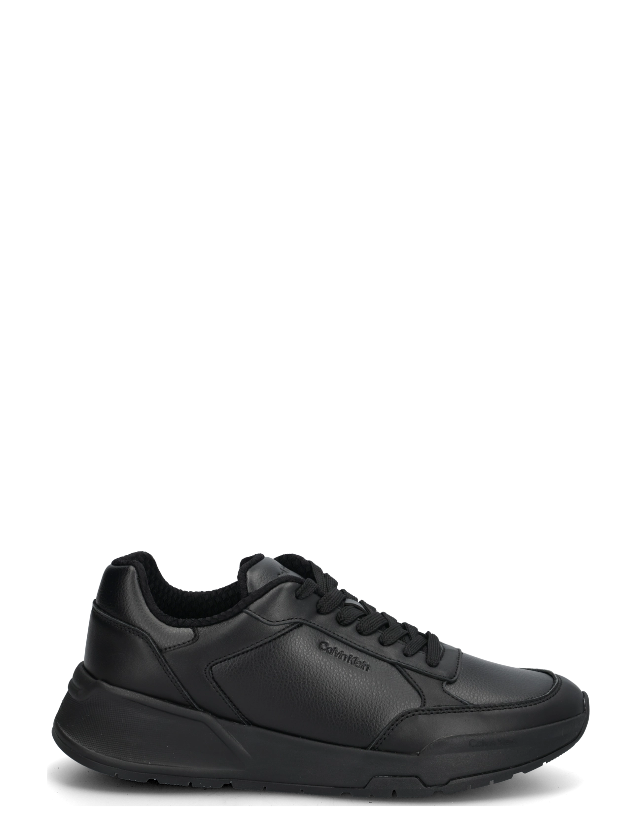 Calvin Klein - CITY RUNNER LACEUP LTH MIX - low-top sneaker - triple black - 2