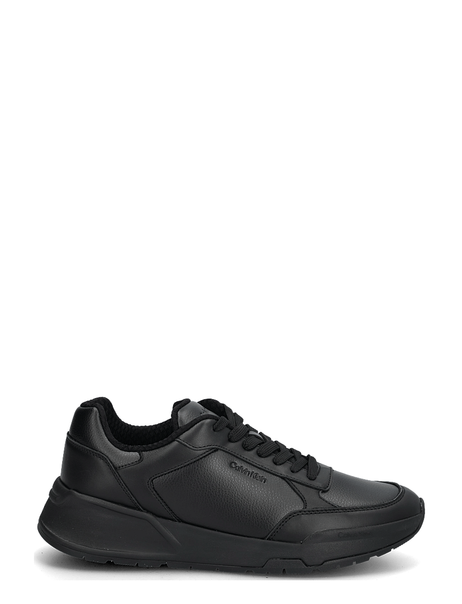 Calvin Klein - CITY RUNNER LACEUP LTH MIX - low-top sneaker - triple black - 2