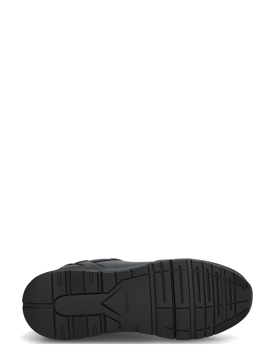 Calvin Klein - CITY RUNNER LACEUP LTH MIX - low-top sneaker - triple black - 4