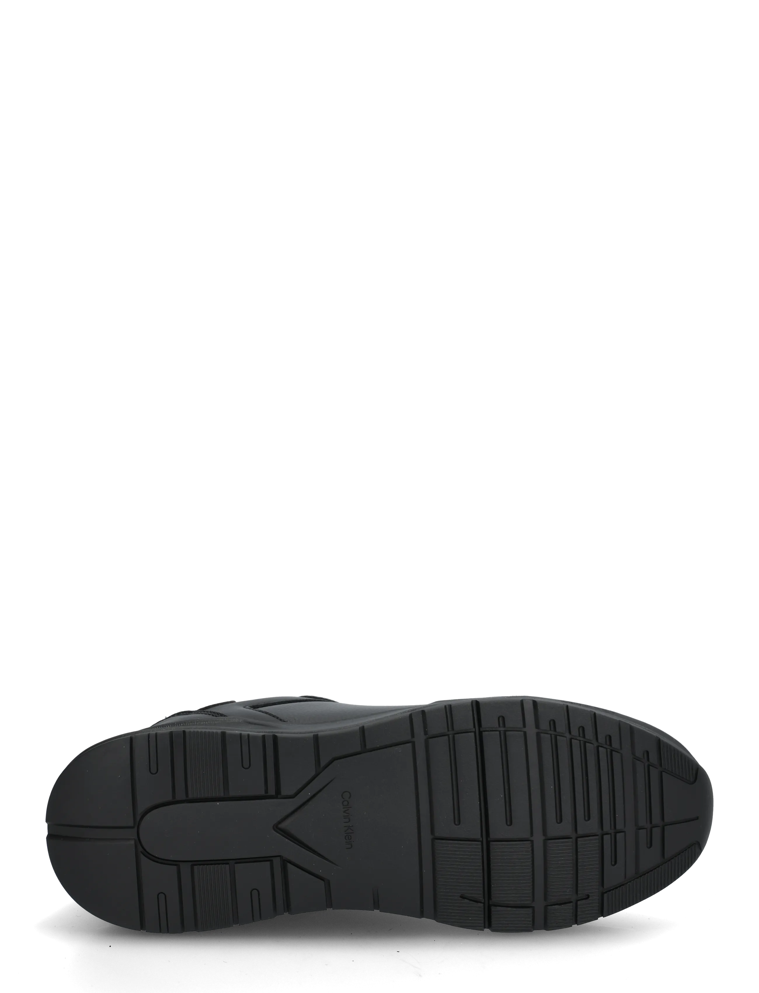 Calvin Klein - CITY RUNNER LACEUP LTH MIX - sneaker - triple black - 4