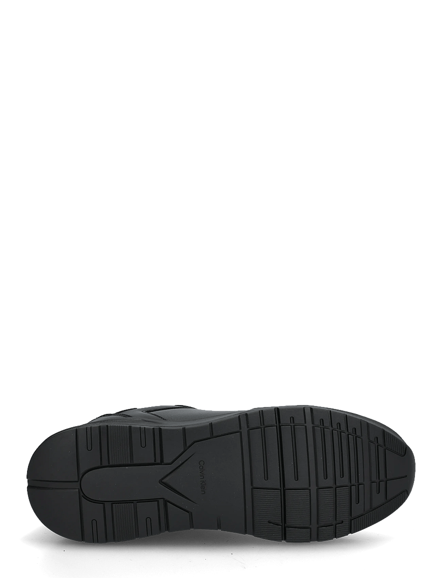 Calvin Klein - CITY RUNNER LACEUP LTH MIX - sneaker - triple black - 4