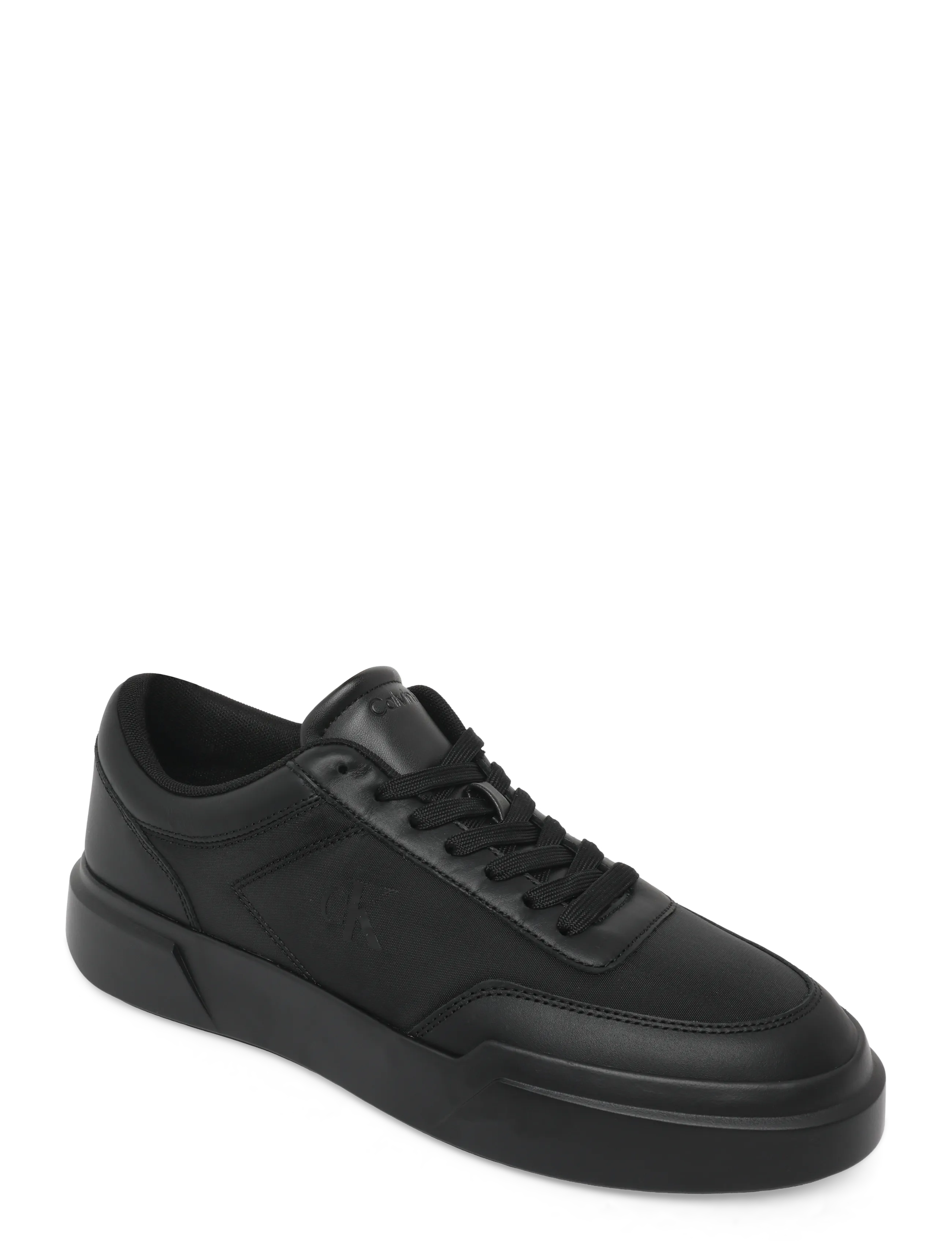 Calvin Klein CHUNKY CUPS LACEUP OXF MIX MAT - Schuhe - TRIPLE BLACK / black