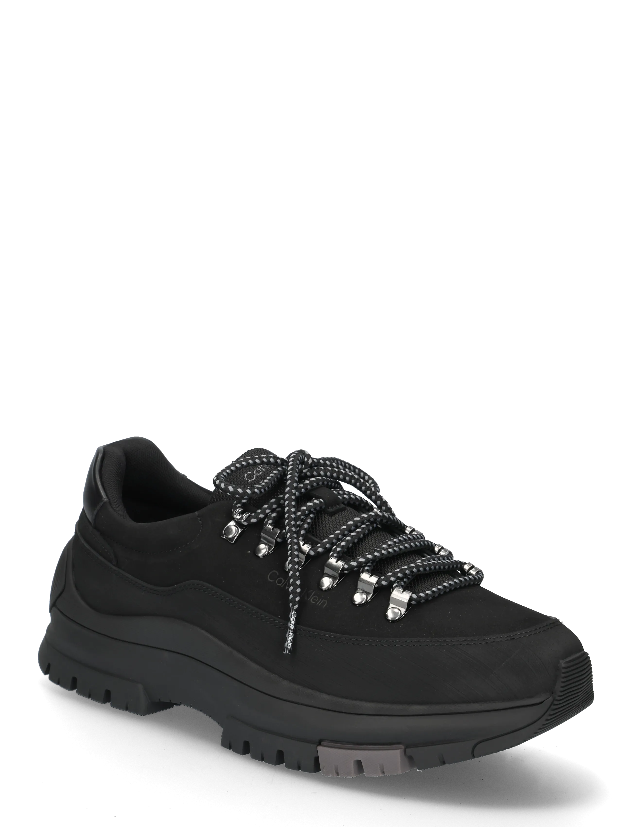 Calvin Klein HYBRID TREK LACE UP NU - Sneakers - TRIPLE BLACK / black
