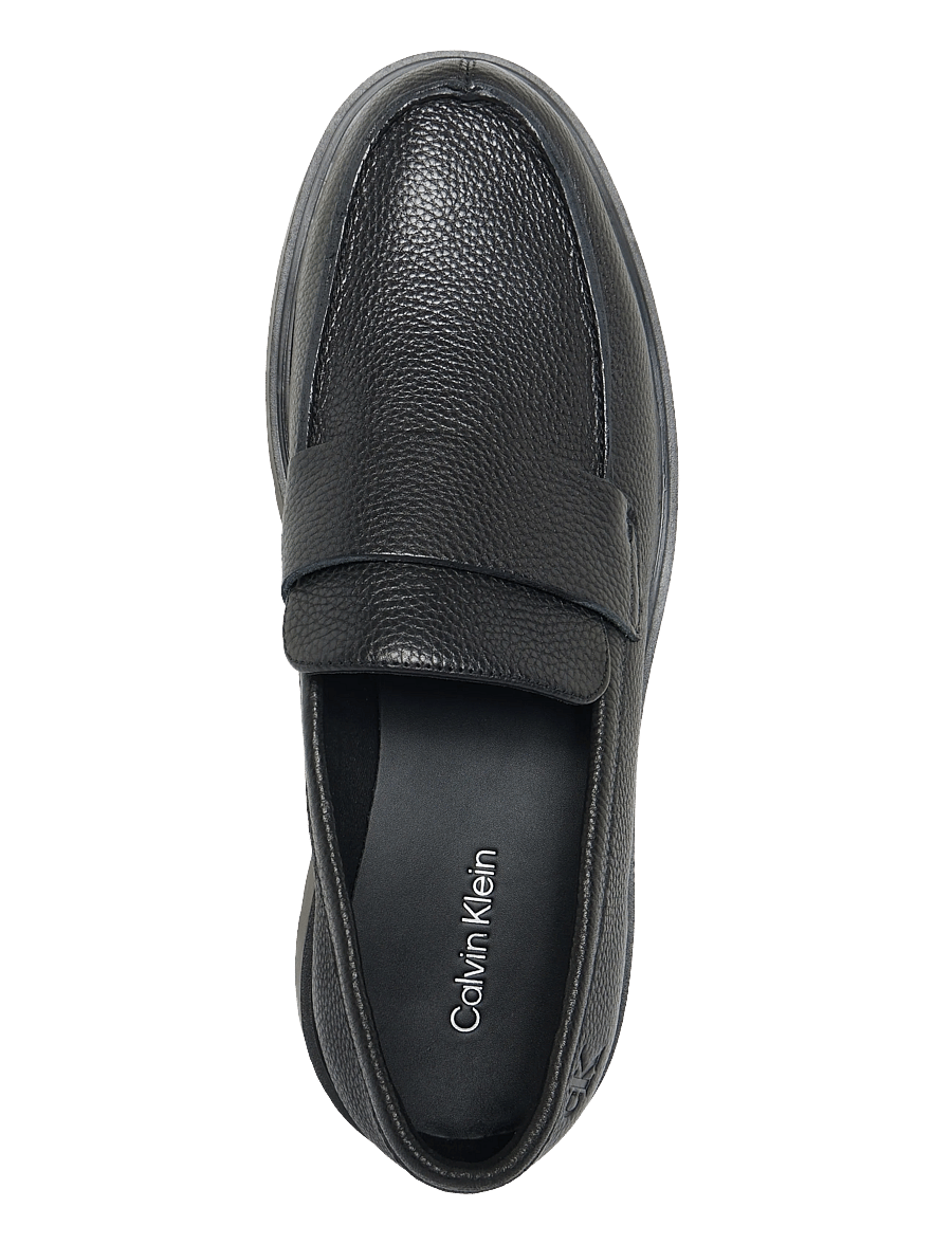 Calvin Klein - COMBAT ESS LOAFER LTH - loafers - triple black - 3