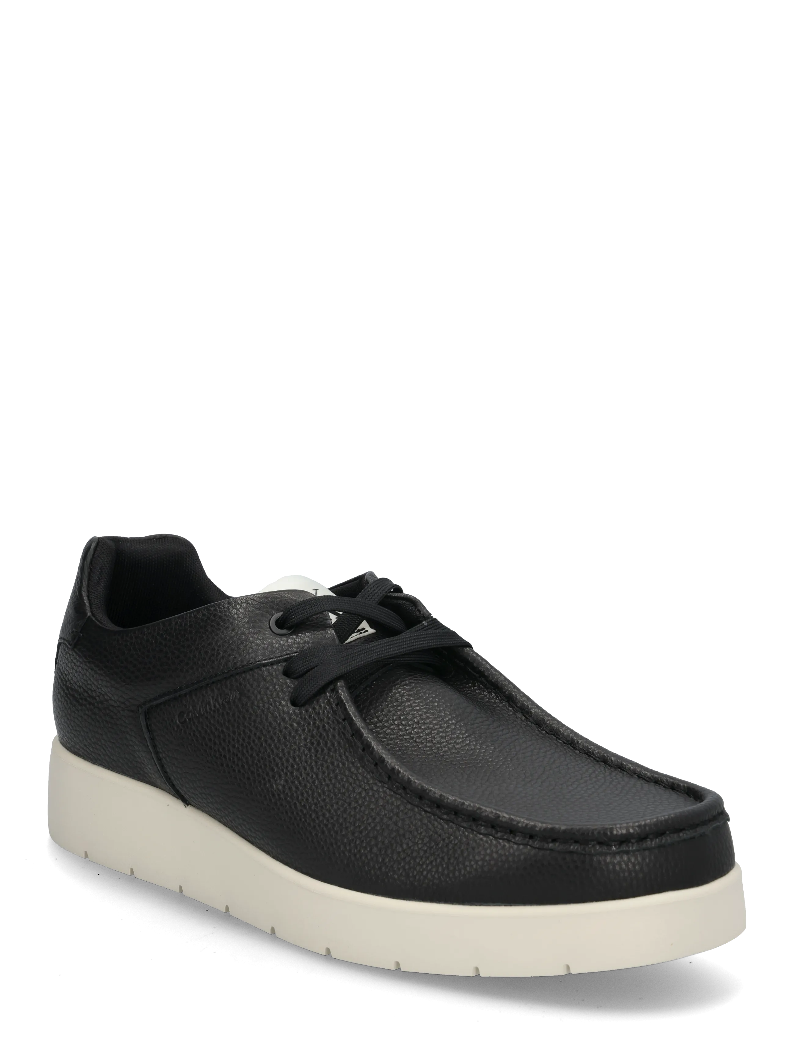 Calvin Klein HYBRID CITY LUG CK APRON T LTH - Business-Schuhe - BLACK DK ECRU / black