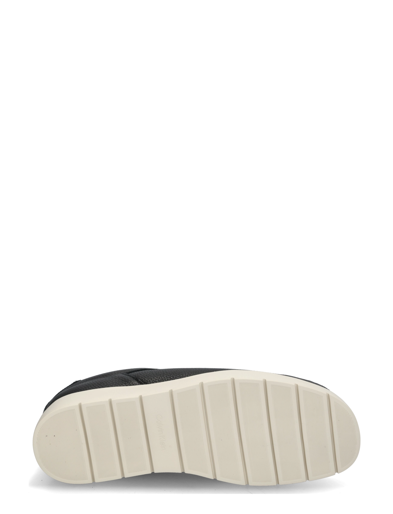 Calvin Klein - HYBRID CITY LUG CK APRON T LTH - moc toe sko - black dk ecru - 4