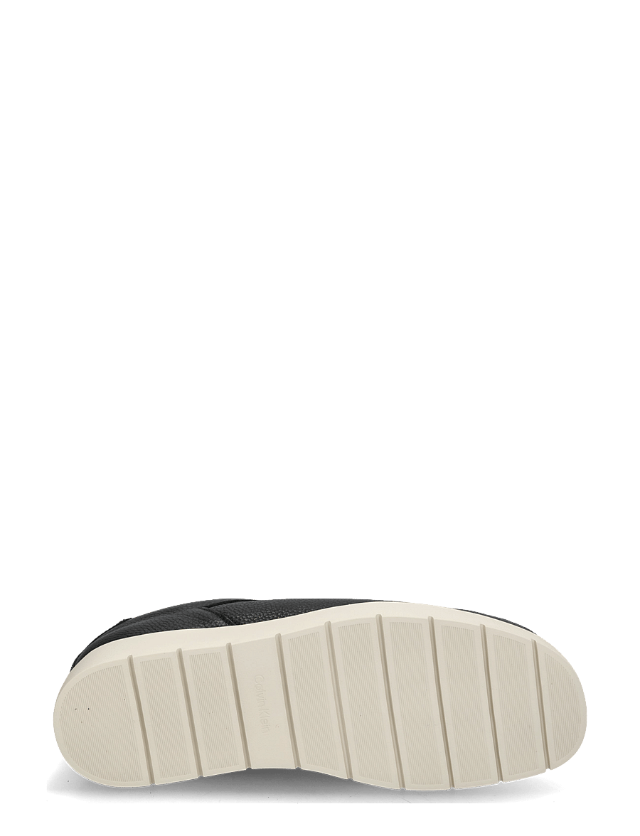 Calvin Klein - HYBRID CITY LUG CK APRON T LTH - moc toe sko - black dk ecru - 4