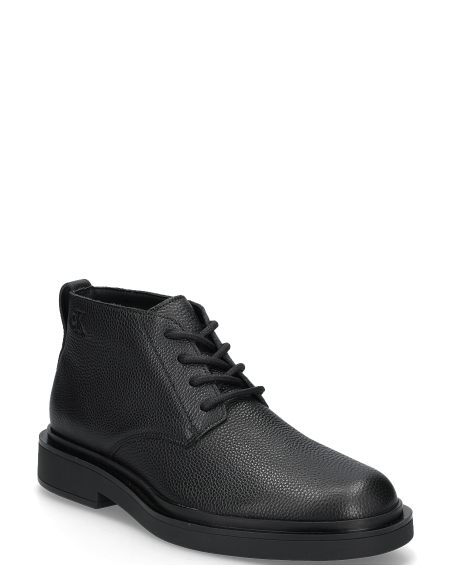 Calvin Klein - SQ RUBBER DESERT BOOT LTH - chukka boots - triple black - 0