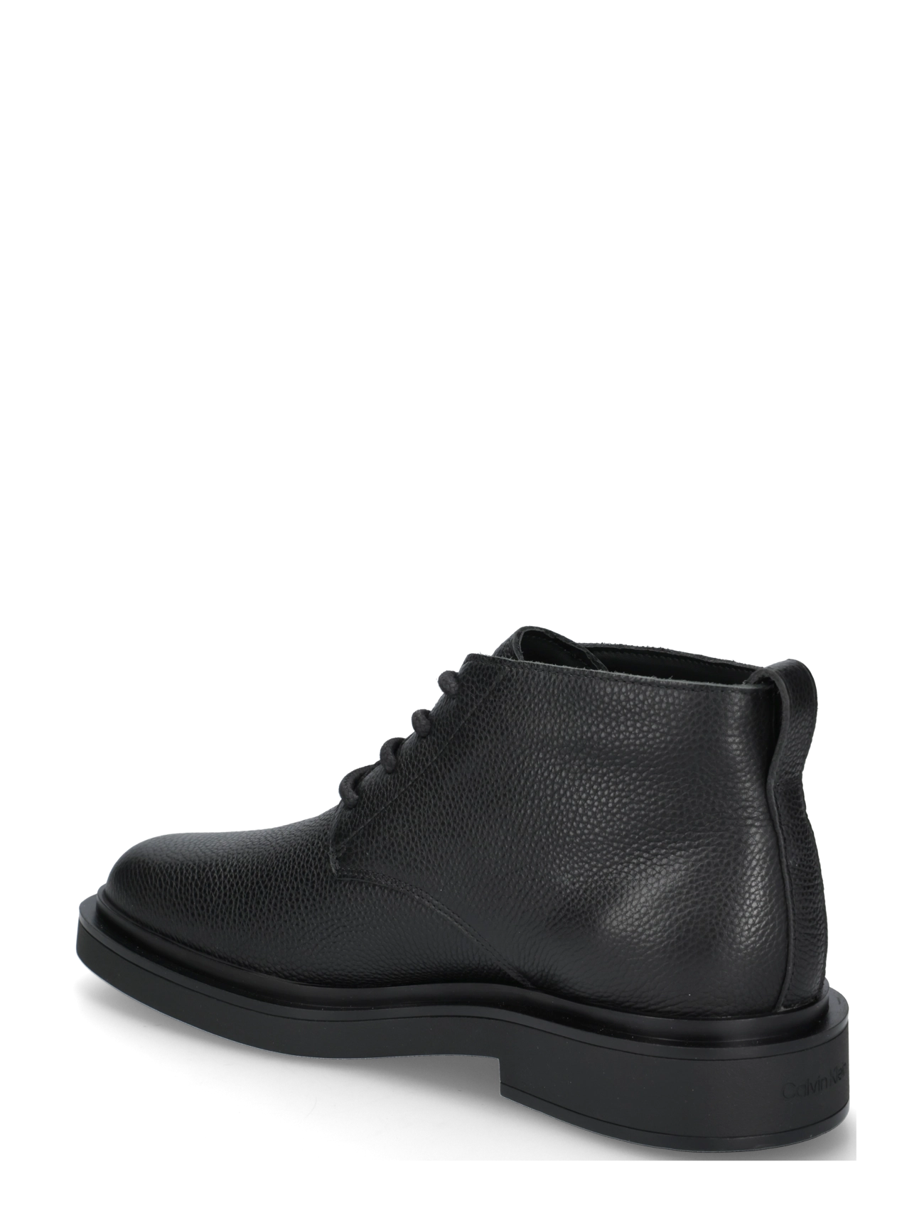Calvin Klein - SQ RUBBER DESERT BOOT LTH - chukka boots - triple black - 1