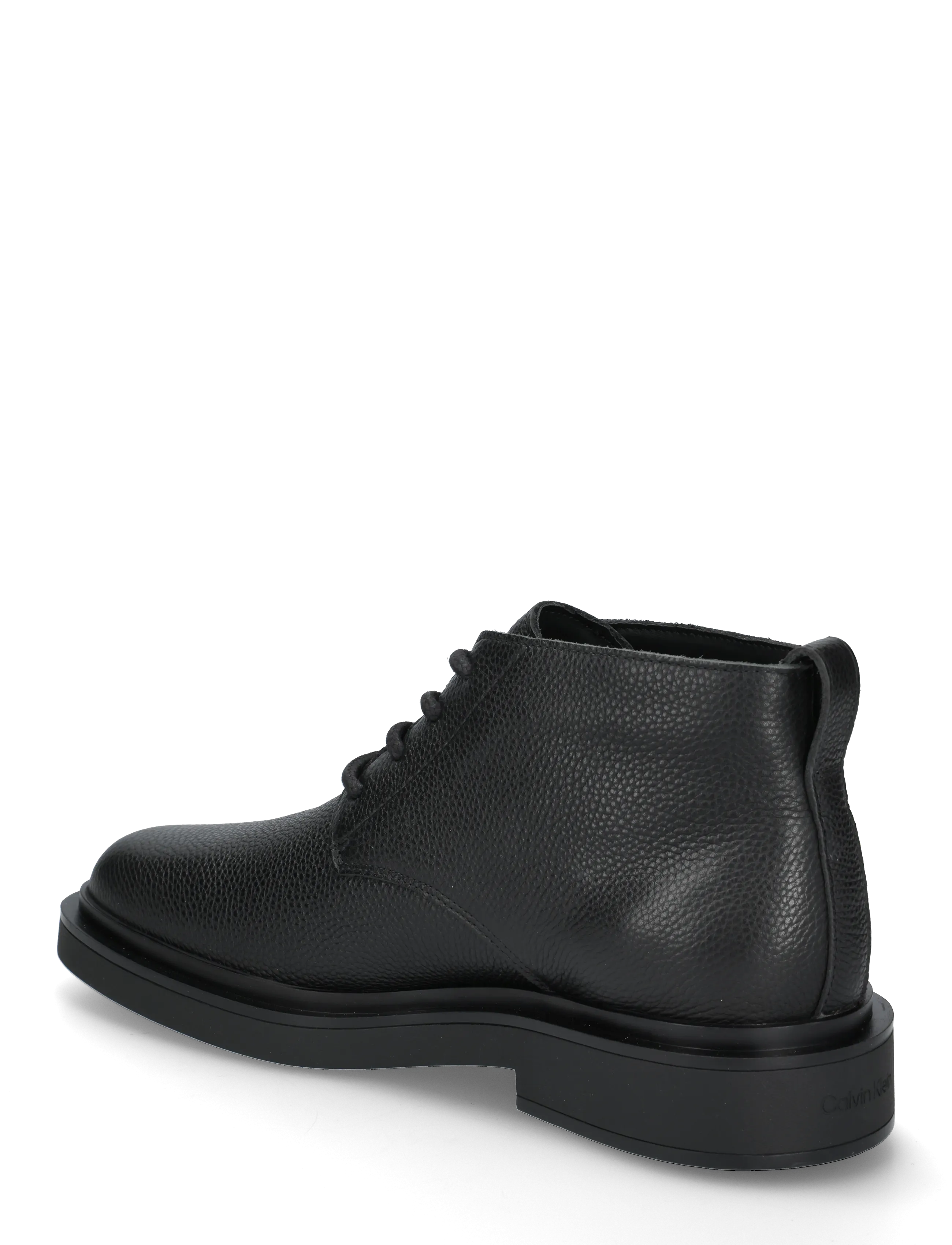 Calvin Klein - SQ RUBBER DESERT BOOT LTH - chukka zābaki - triple black - 1