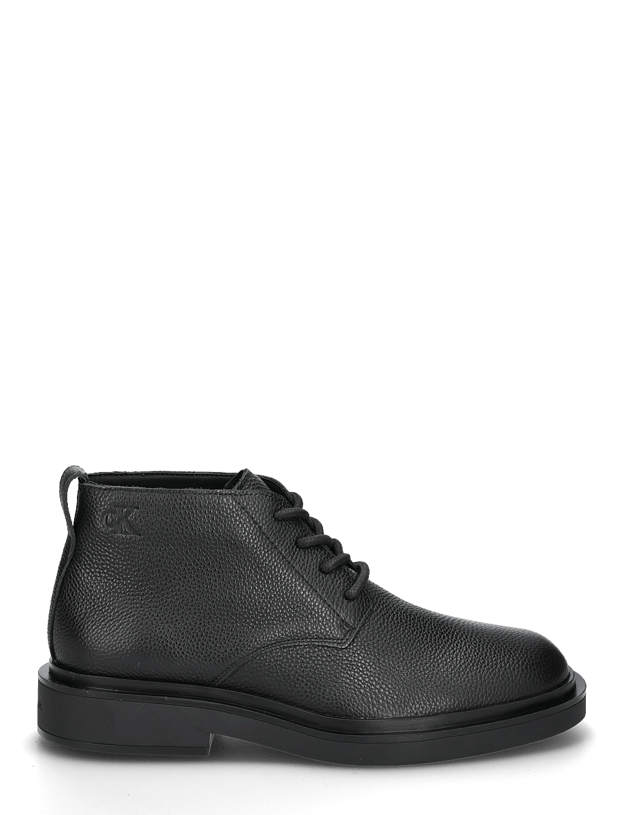 Calvin Klein - SQ RUBBER DESERT BOOT LTH - chukka zābaki - triple black - 2
